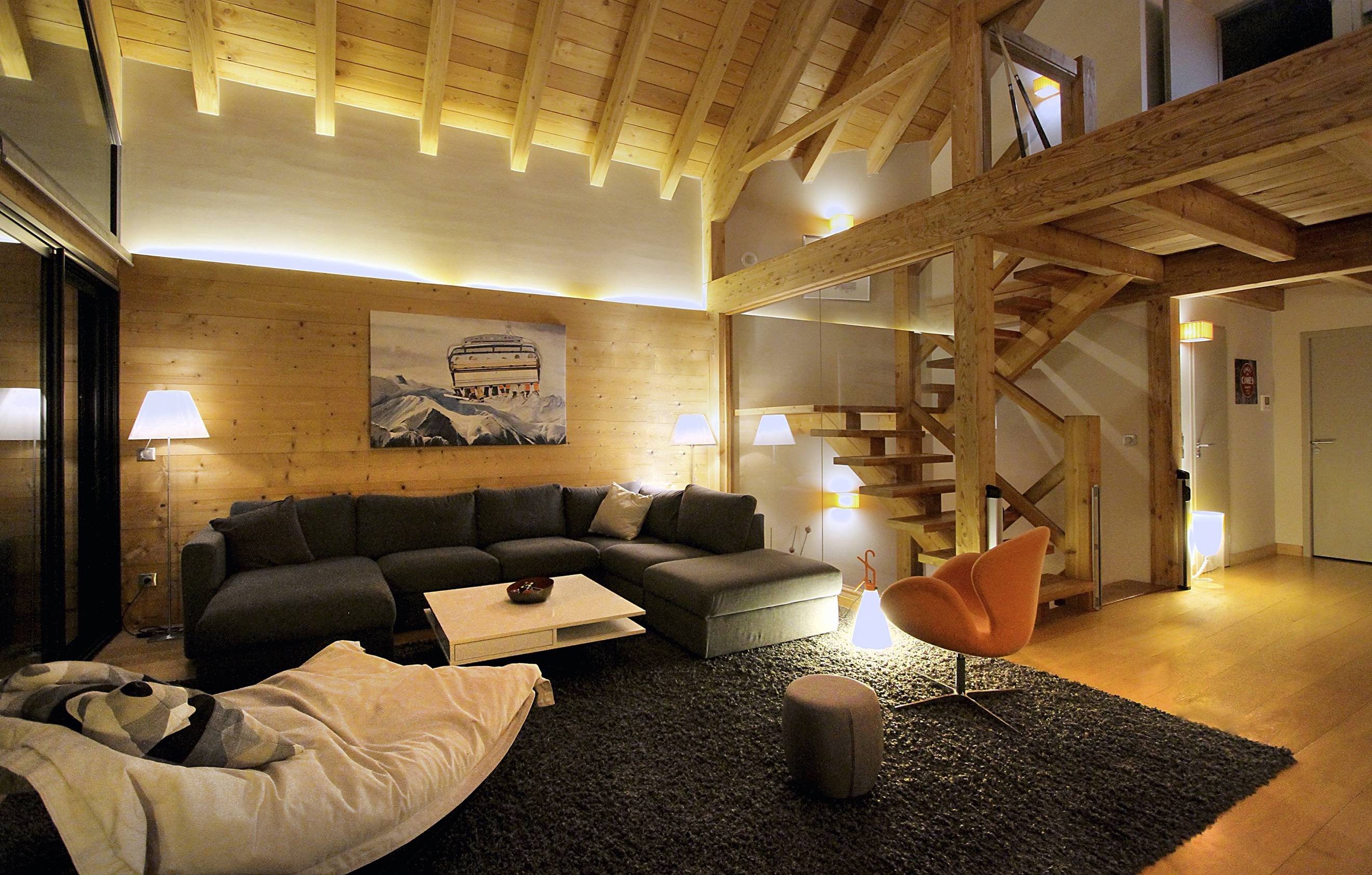 Chalet 6 Kamers 12 Personen - Chalet Odalys Snö Lodge - Les Deux Alpes Soleil