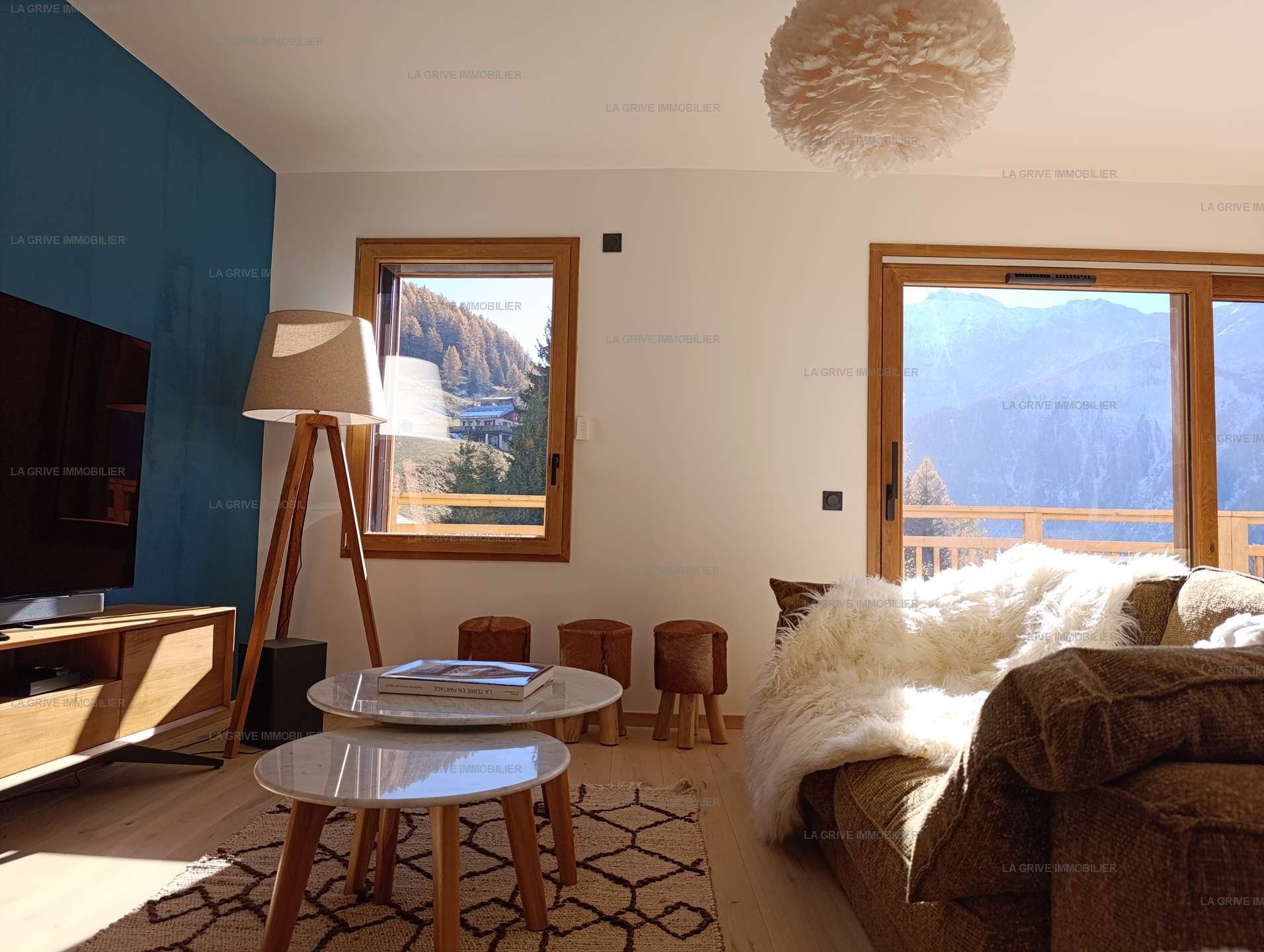 5 kamers 8 personen - Appartement Les Cristaux Blancs CRIS206 - Plan Peisey