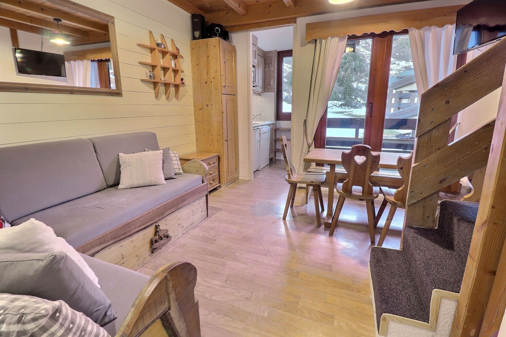 3 kamers 6 personen Comfort - Appartements CREUX DE L OURS B - Méribel Mottaret 1850