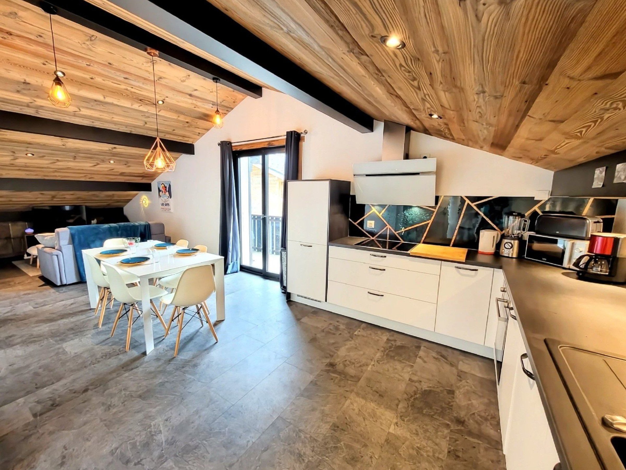 Appartement 3 pièces 6 personnes avec balcon - Résidence LE SHANGRI LA - Les Gets