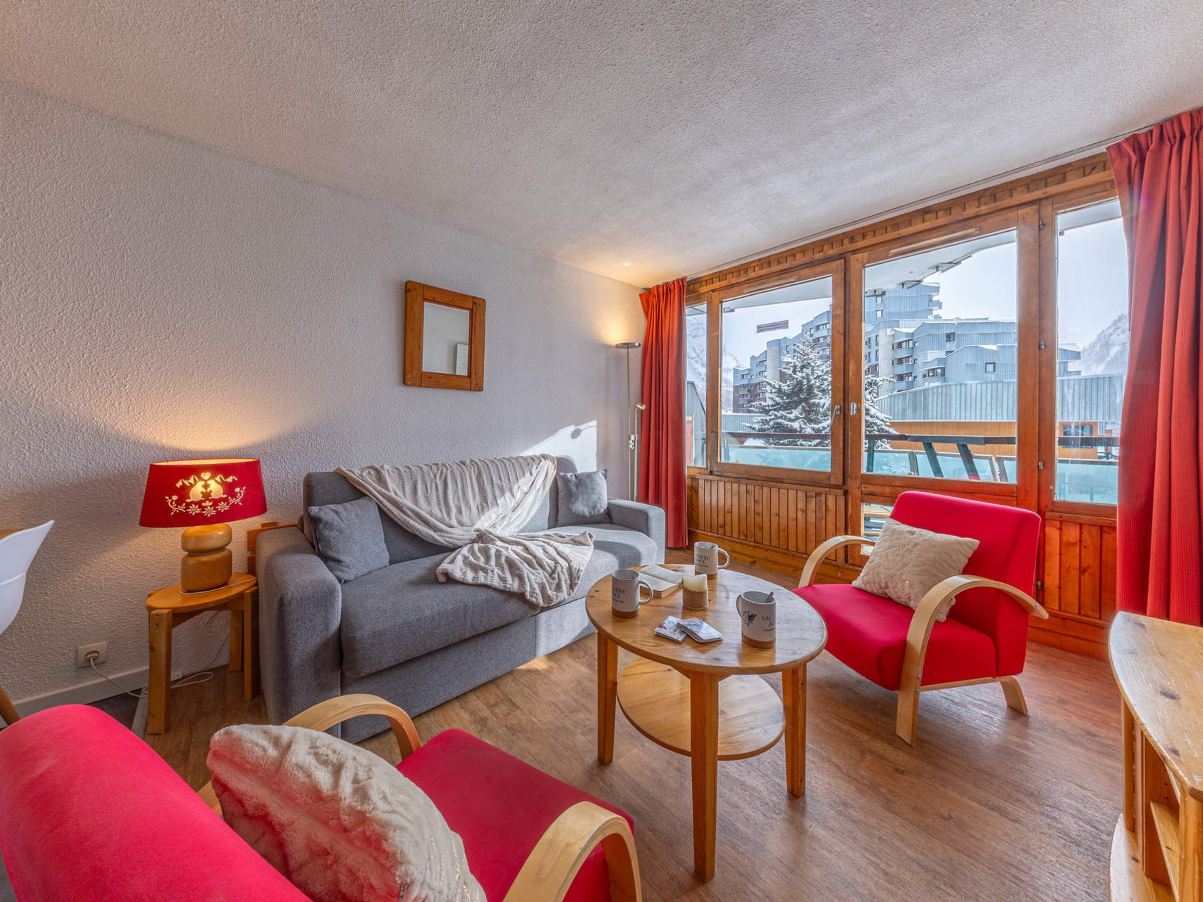Appartement 3 kamers 6 personen met balkon - Résidence VANOISE - Val d’Isère La Daille