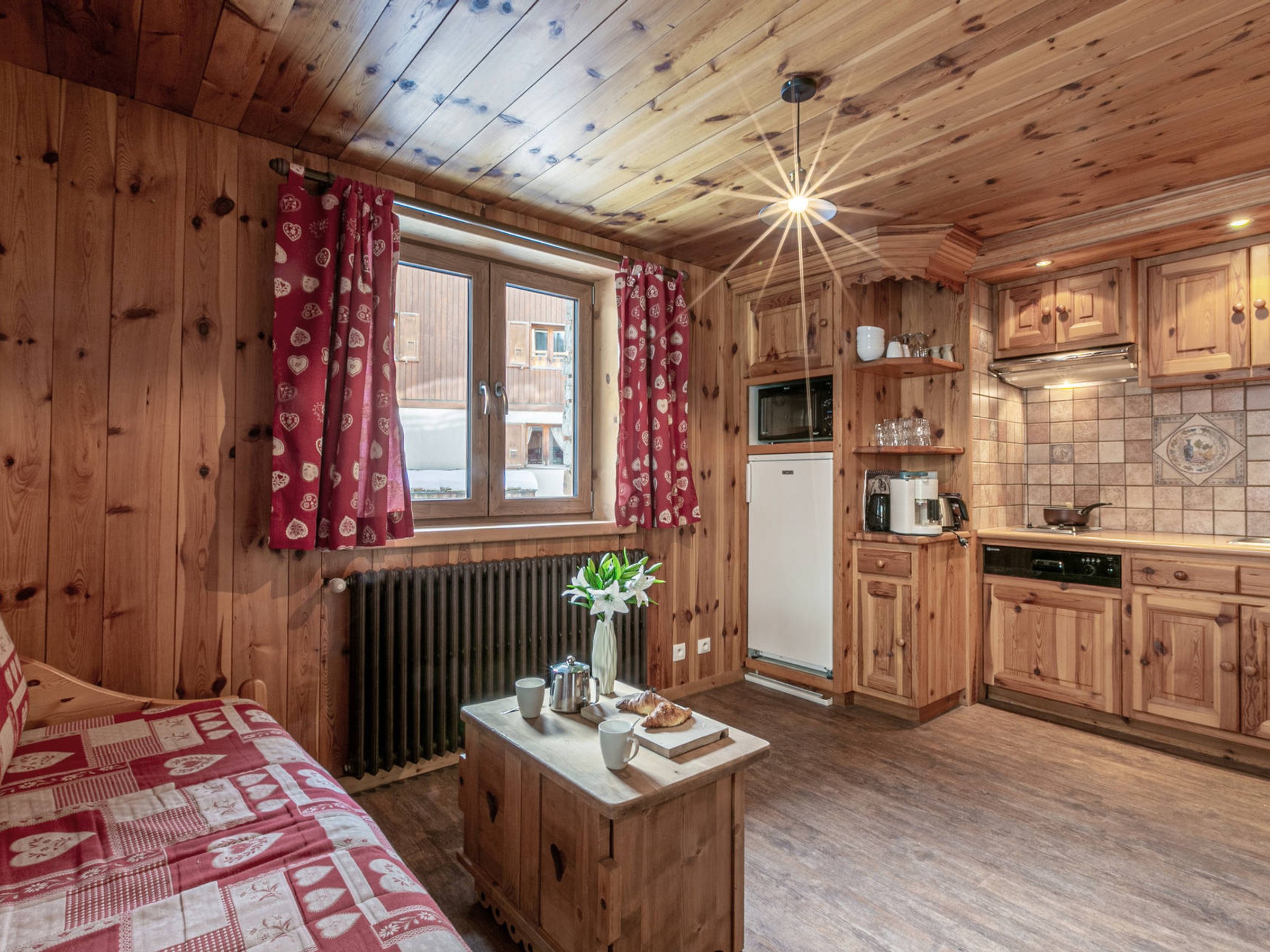 Appartement Val-d'Isère, 2 pièces, 4 personnes - Appartement montagnard au pied des pistes, cœur du vieux village avec terrasse - Val-d'Isère FR-1-69 - Val d’Isère Centre
