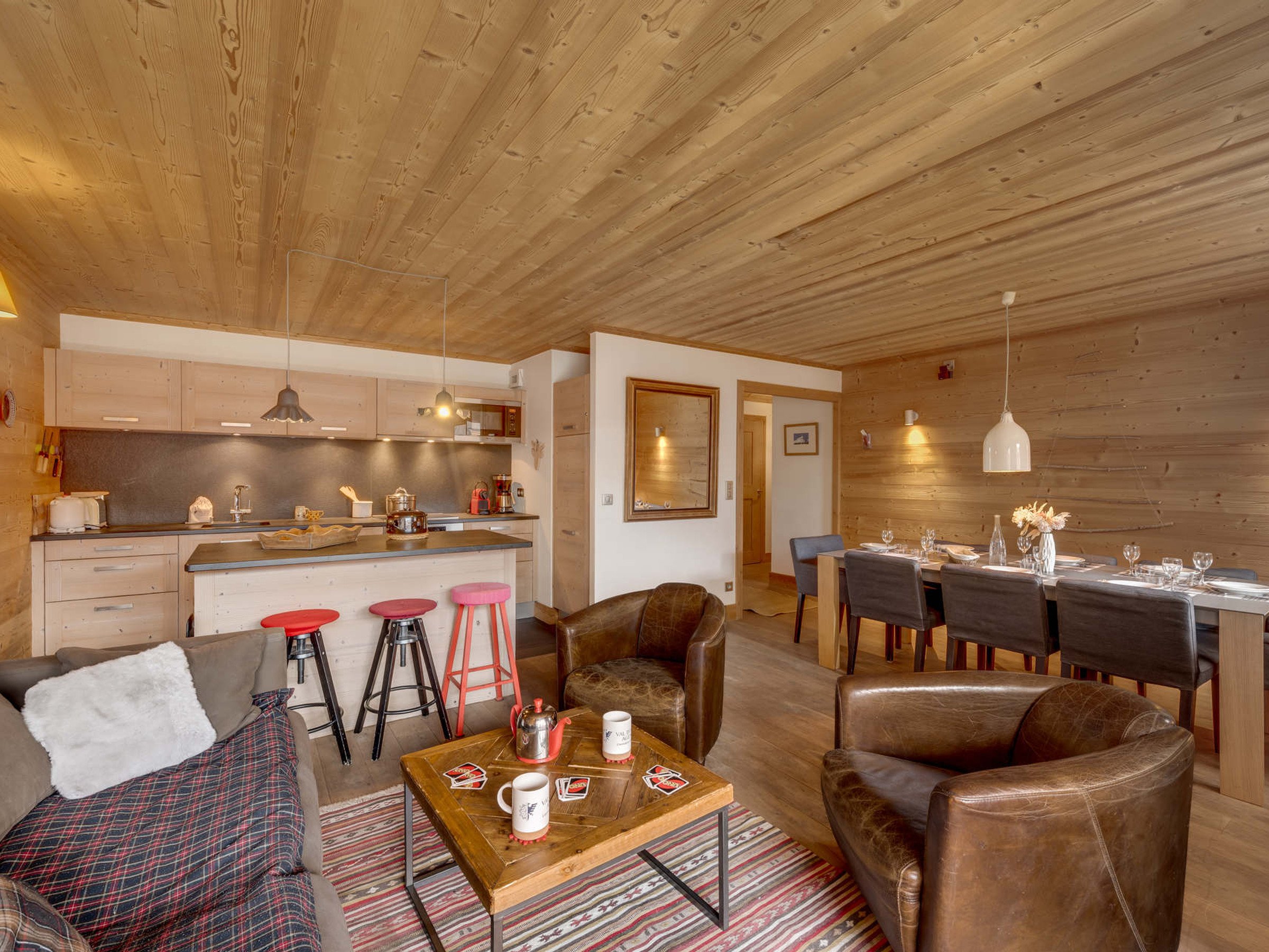 Appartement 4 kamers 8 personen met balkon - Résidence TÉLÉMARK - Val d’Isère Centre