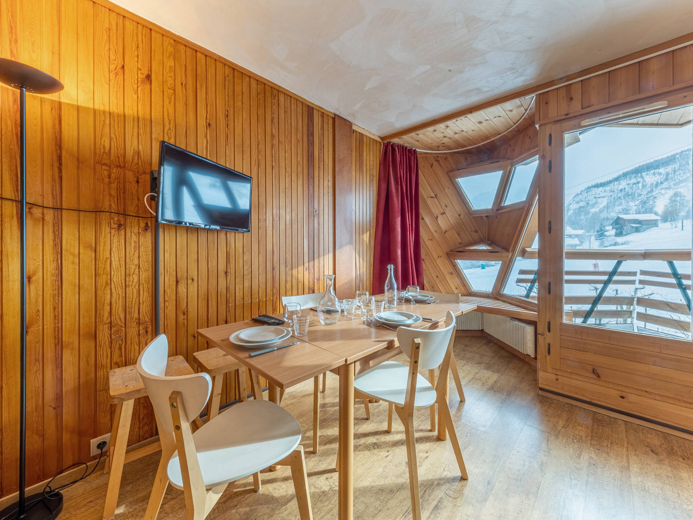 Appartement 2 kamers 6 personen met balkon - Résidence SANTEL - Val d’Isère La Daille