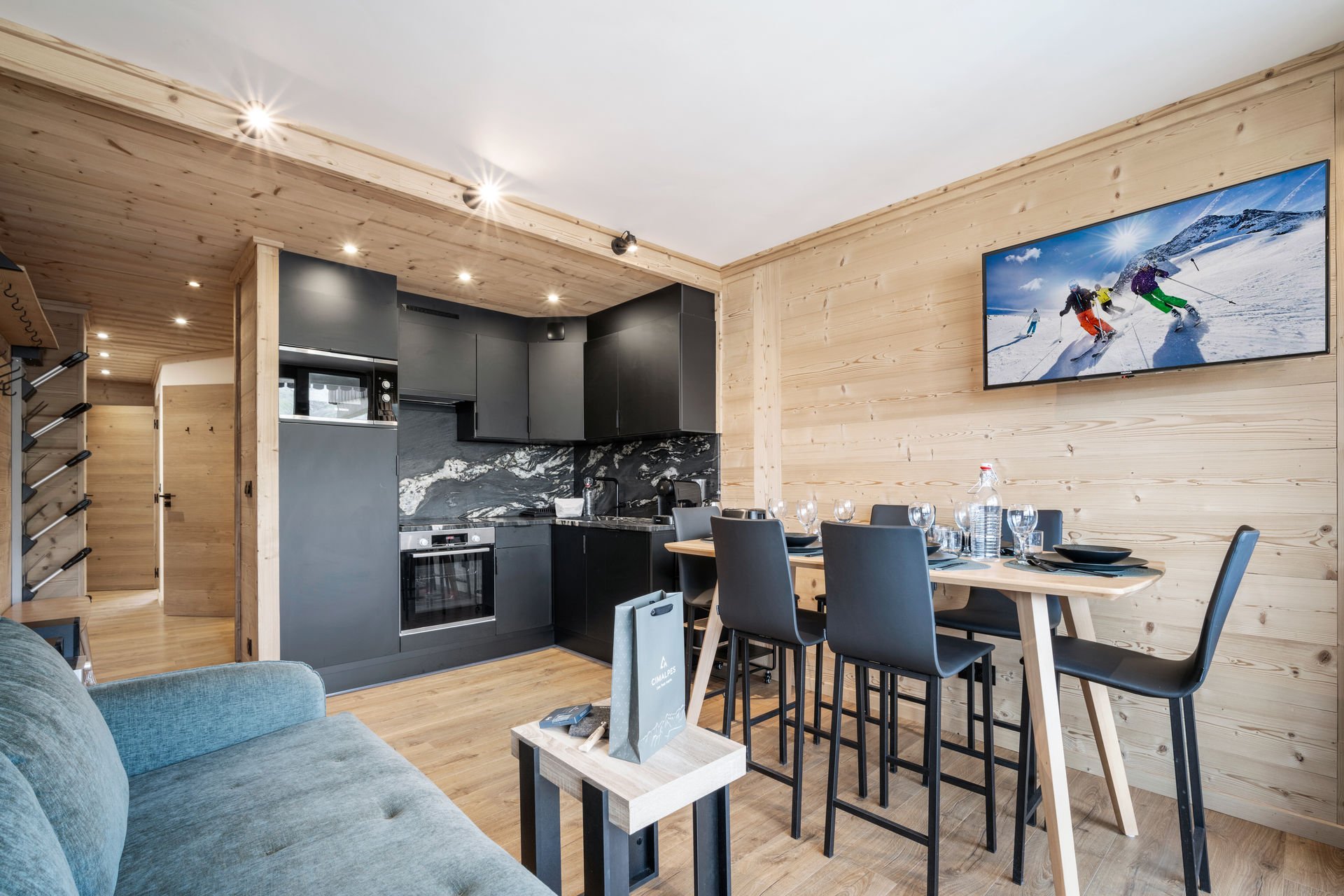3 pièces 6 personnes - Appartements LAC DU LOU - Val Thorens