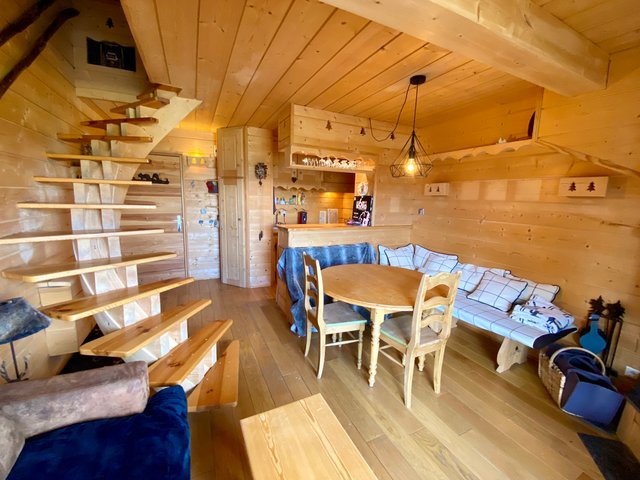 Appartement T3 Duplex - 6 pers - Vue Lac, Cheminée, Parking FR-1-758-33 - Les Angles