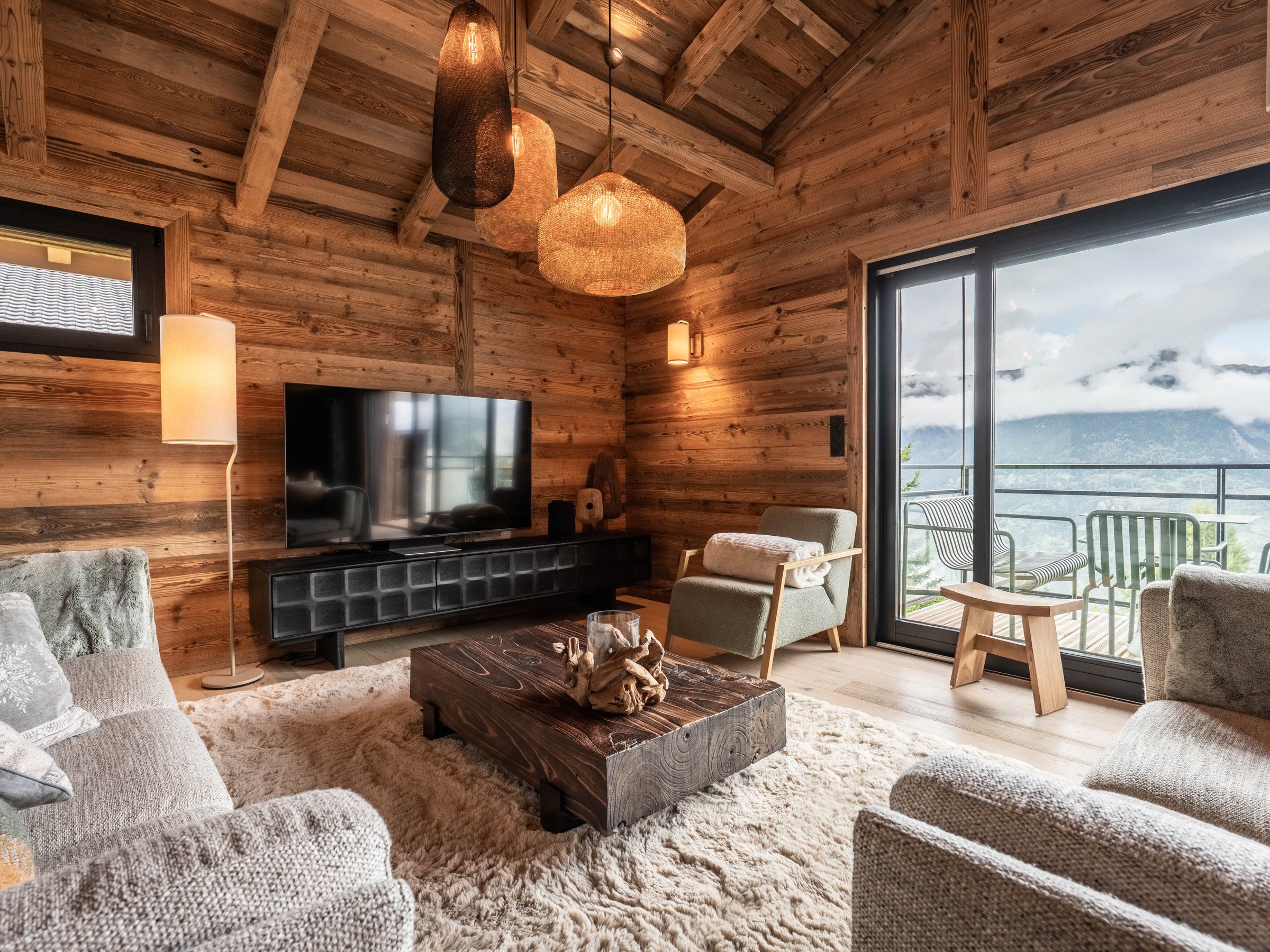 Chalet 6 pièces 10 personnes avec bain à remous - Chalet EQUINOXE - Plagne Montalbert