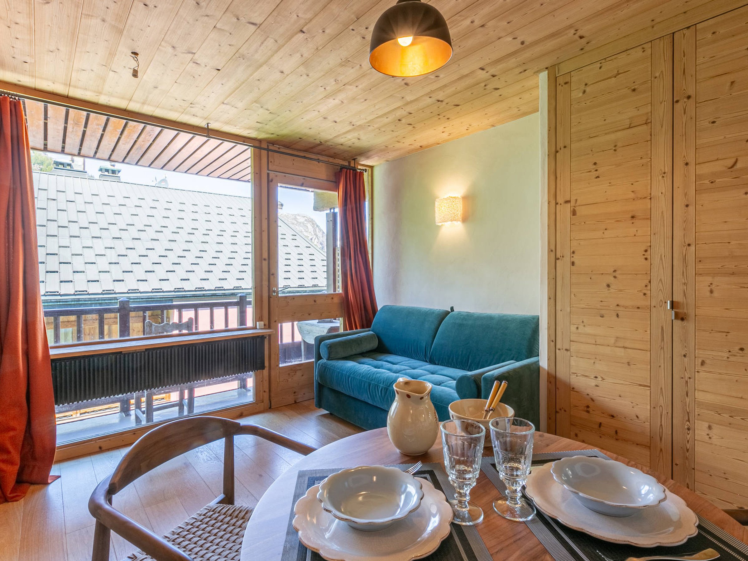 Studio 2 personnes - Résidence SLALOM - Val d’Isère Centre