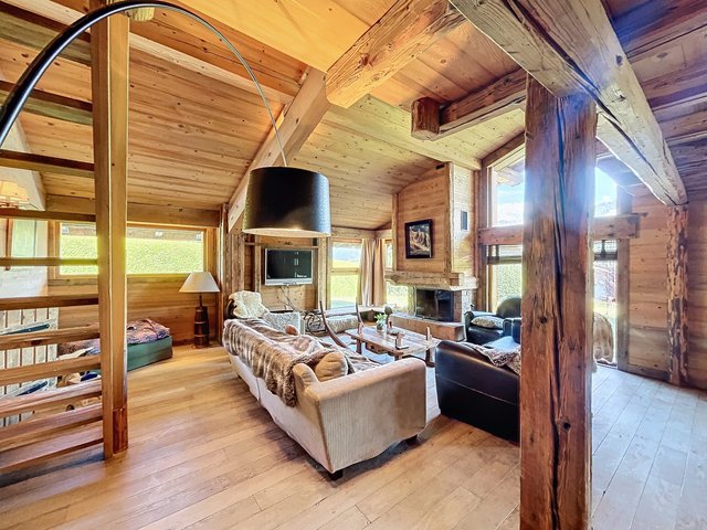Chalet 7 pièces 9 personnes avec balcon - Megève