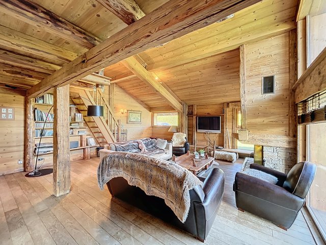 Chalet 7 pièces 9 personnes avec balcon - Megève
