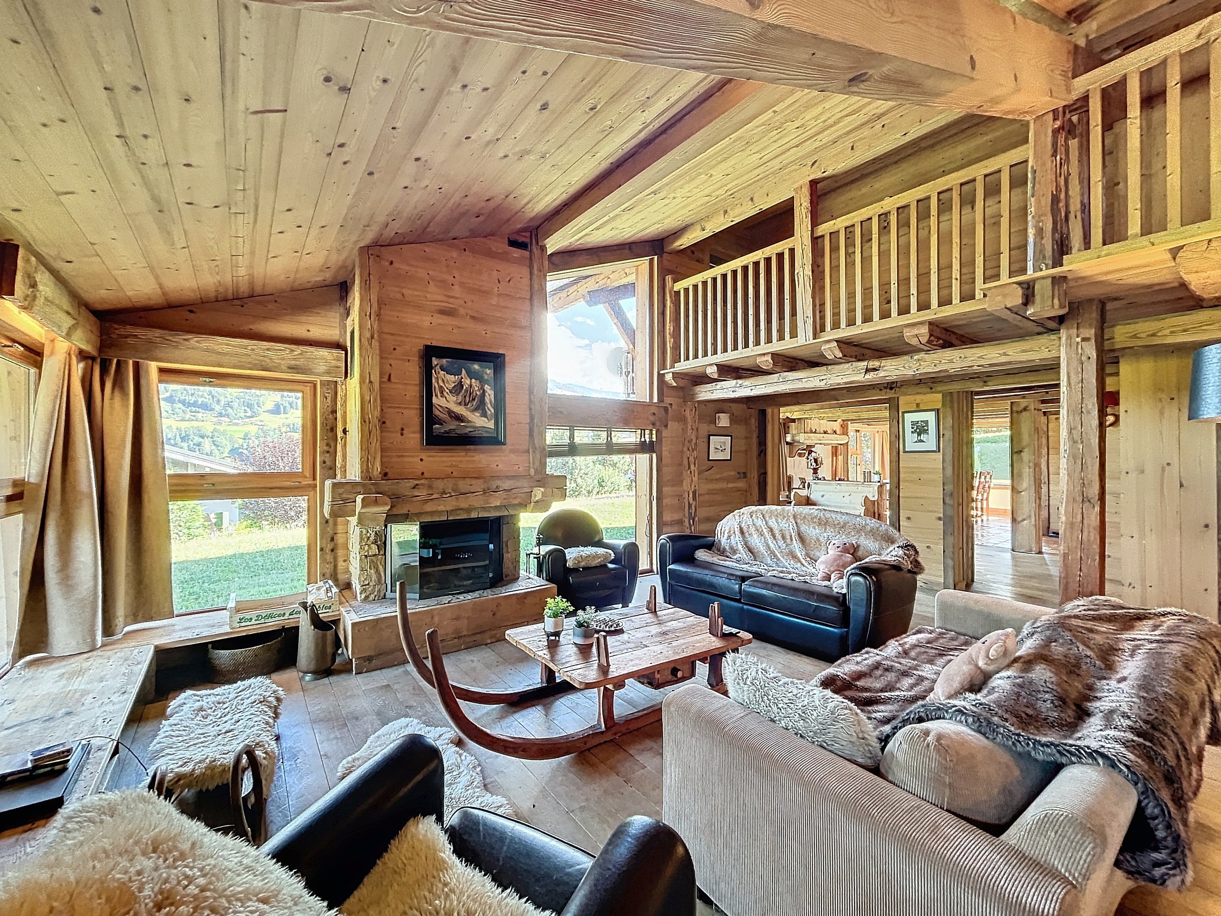 Chalet 7 pièces 9 personnes avec balcon - Chalet 7 pièces 9 personnes avec balcon - Megève