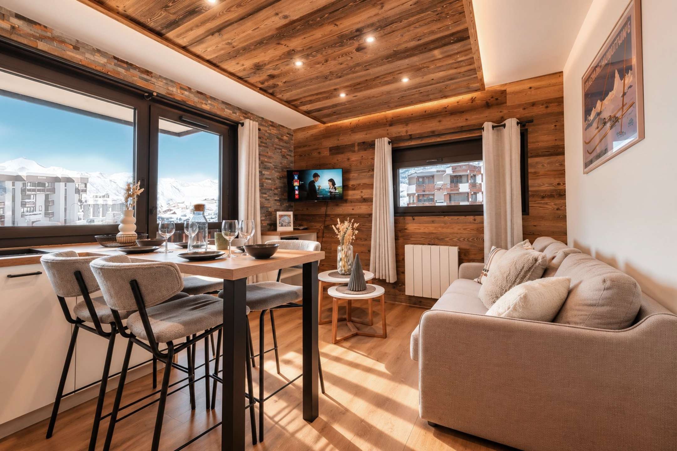 3 kamers 4 personen - Appartement Olympic OL 507 - Val Thorens