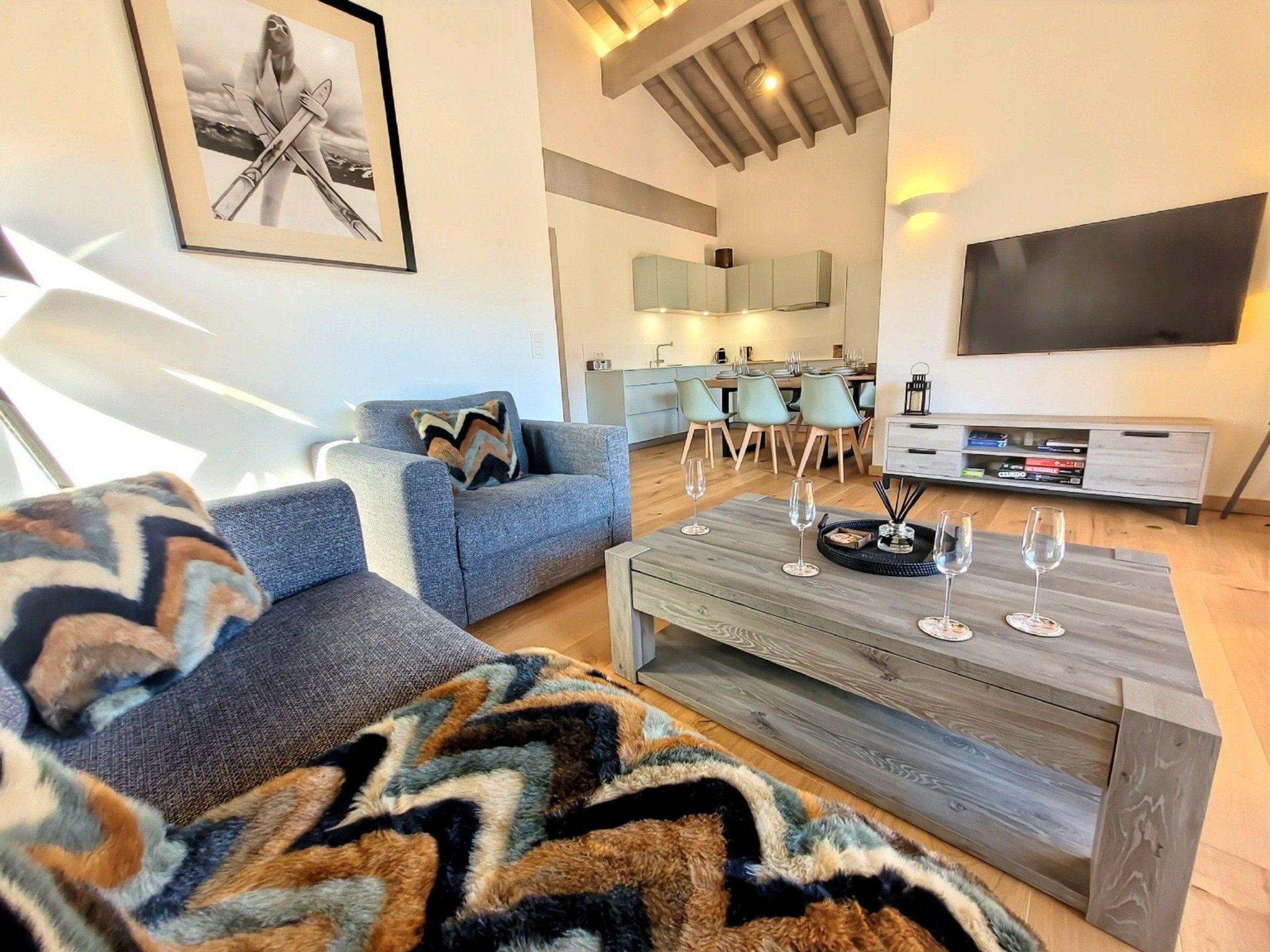 Appartement 4 pièces 6 personnes avec balcon - Résidence LE CLOS D'ARSENE - Les Gets