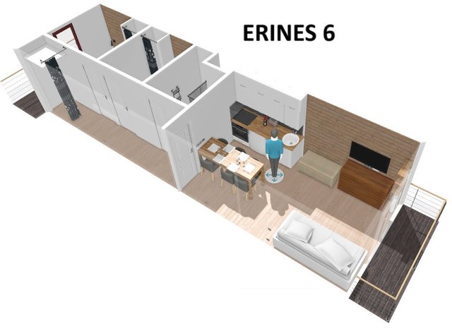 Appartement Erines MO-ERNA06 - Méribel Mottaret 1850