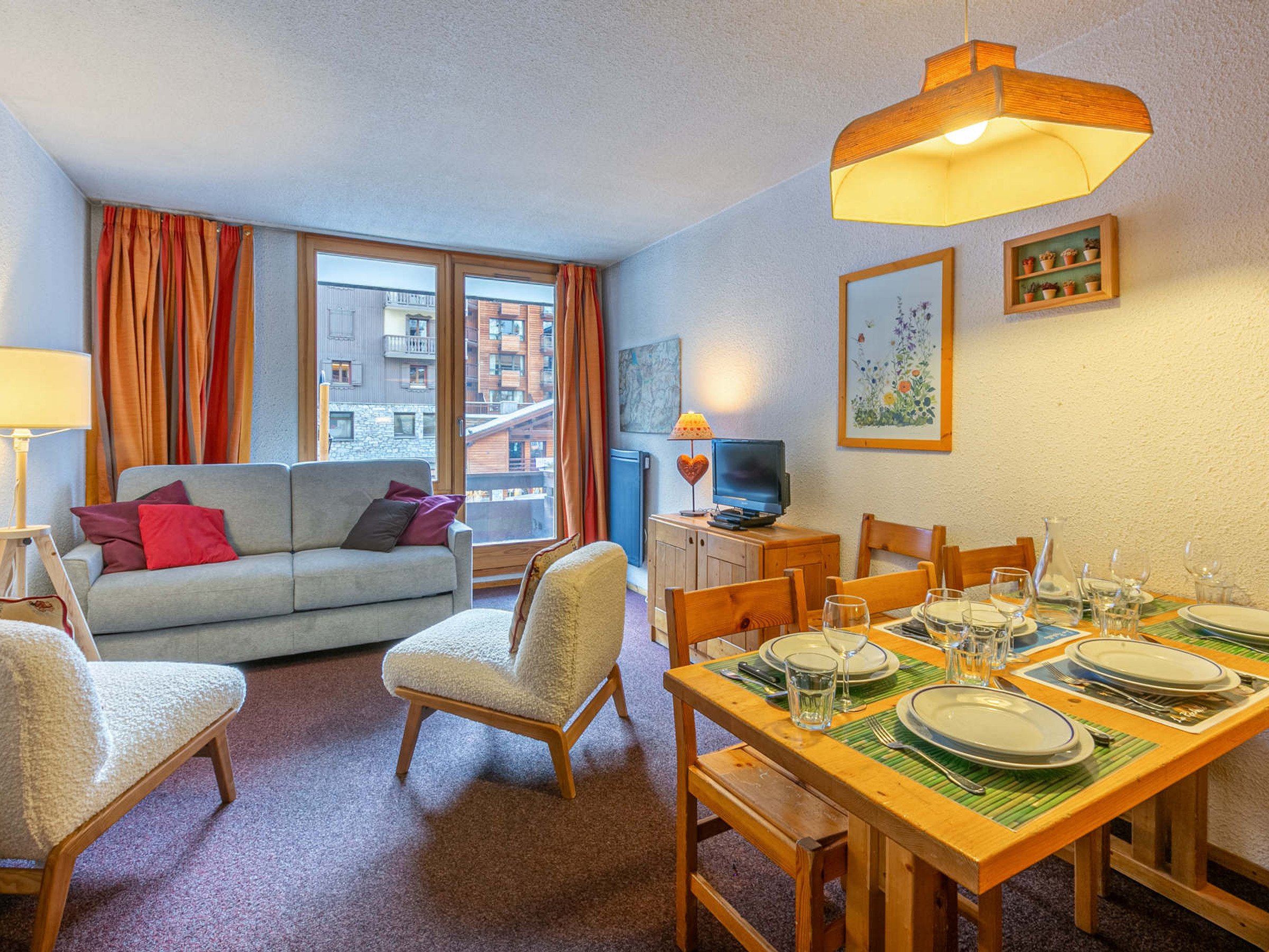 Appartement 2 pièces 4 personnes avec balcon - Résidence ANDES - Val d’Isère Centre