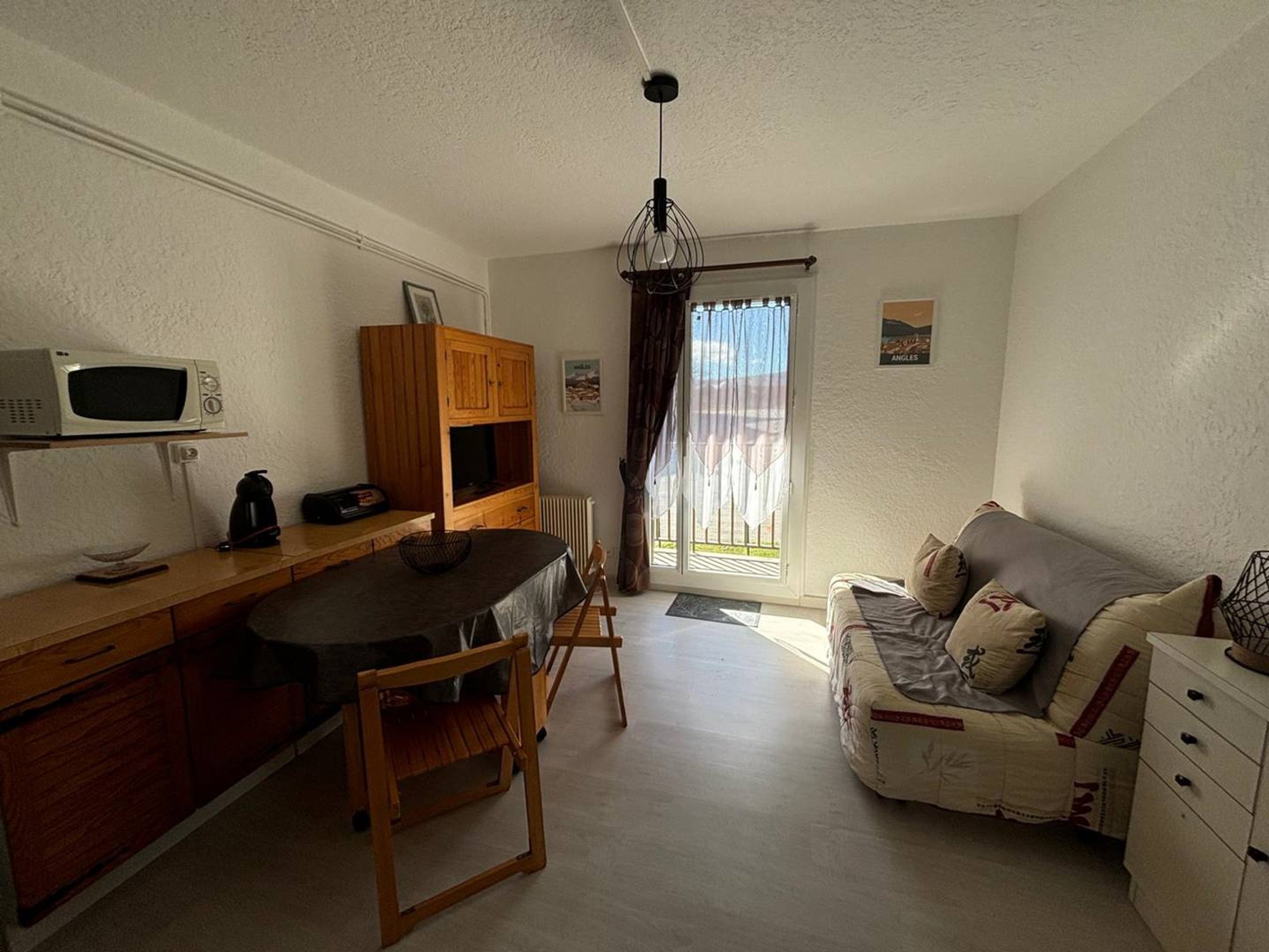 Studio Les Angles, 1 pièce, 4 personnes - Studio cabine fonctionnel avec balcon aux Angles FR-1-593-115 - Les Angles
