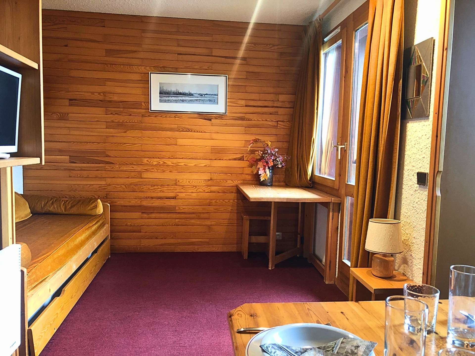 Studio 3 personnes - Appartement Gollet GOL62ROLT - Valmorel