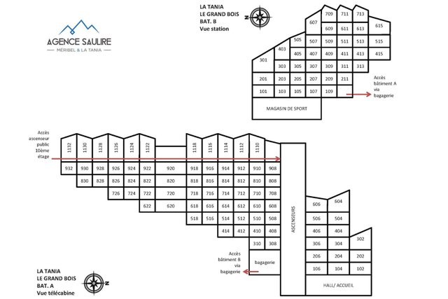 Appartements GRAND BOIS A - La Tania
