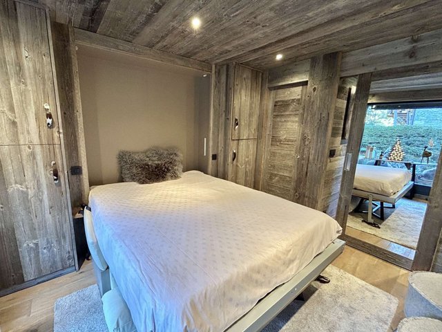 Studio avec terrasse, Wi-Fi et garage à Megève FR-1-597-183 - Megève
