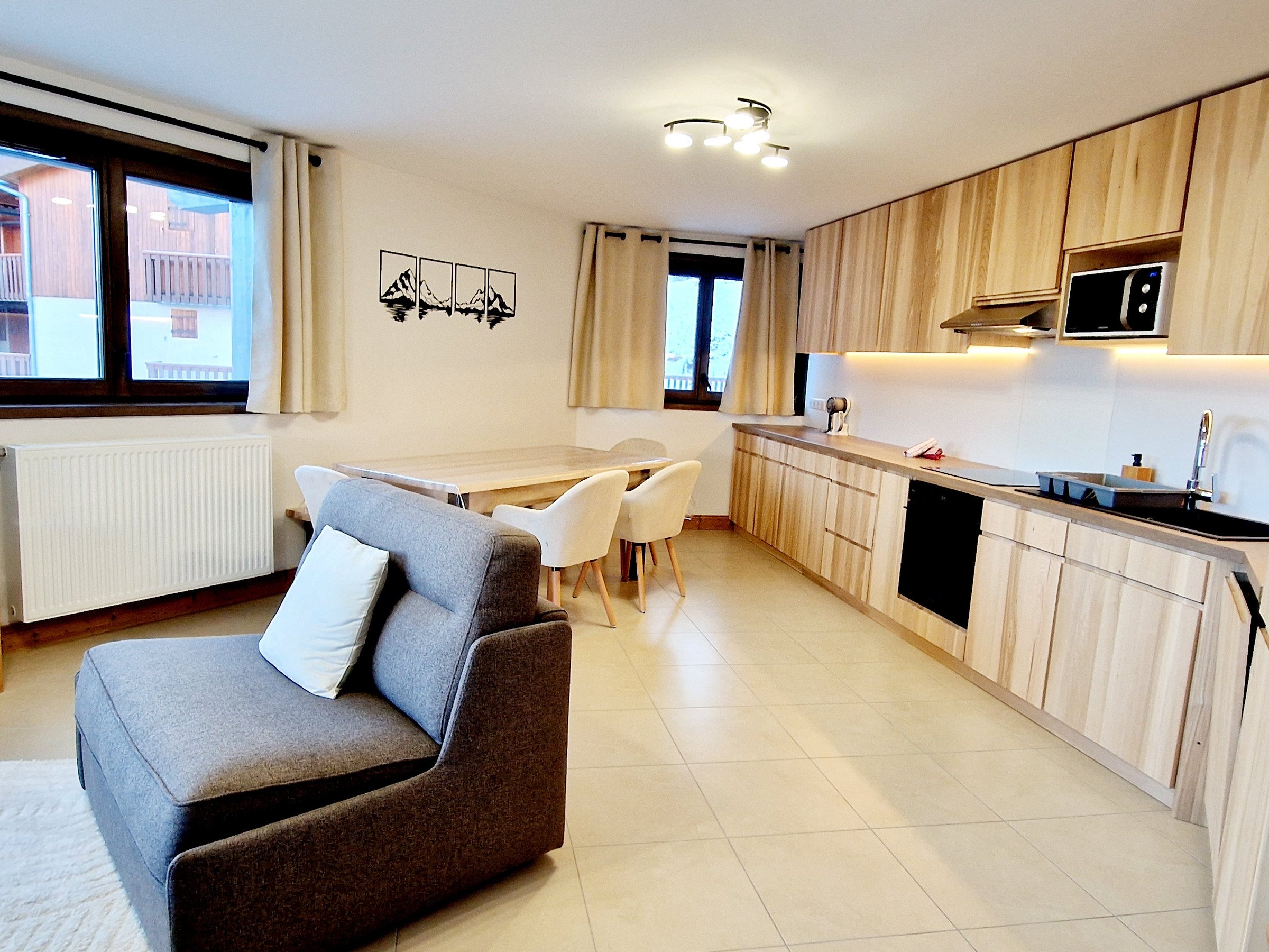 Appartement 4 pièces 6 personnes avec balcon - Résidence LE CHALET MARTIN - Plagne Montalbert