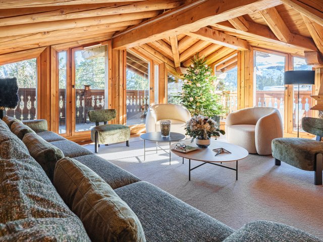 Chalet 6 pièces 10 personnes avec balcon - Courchevel 1850