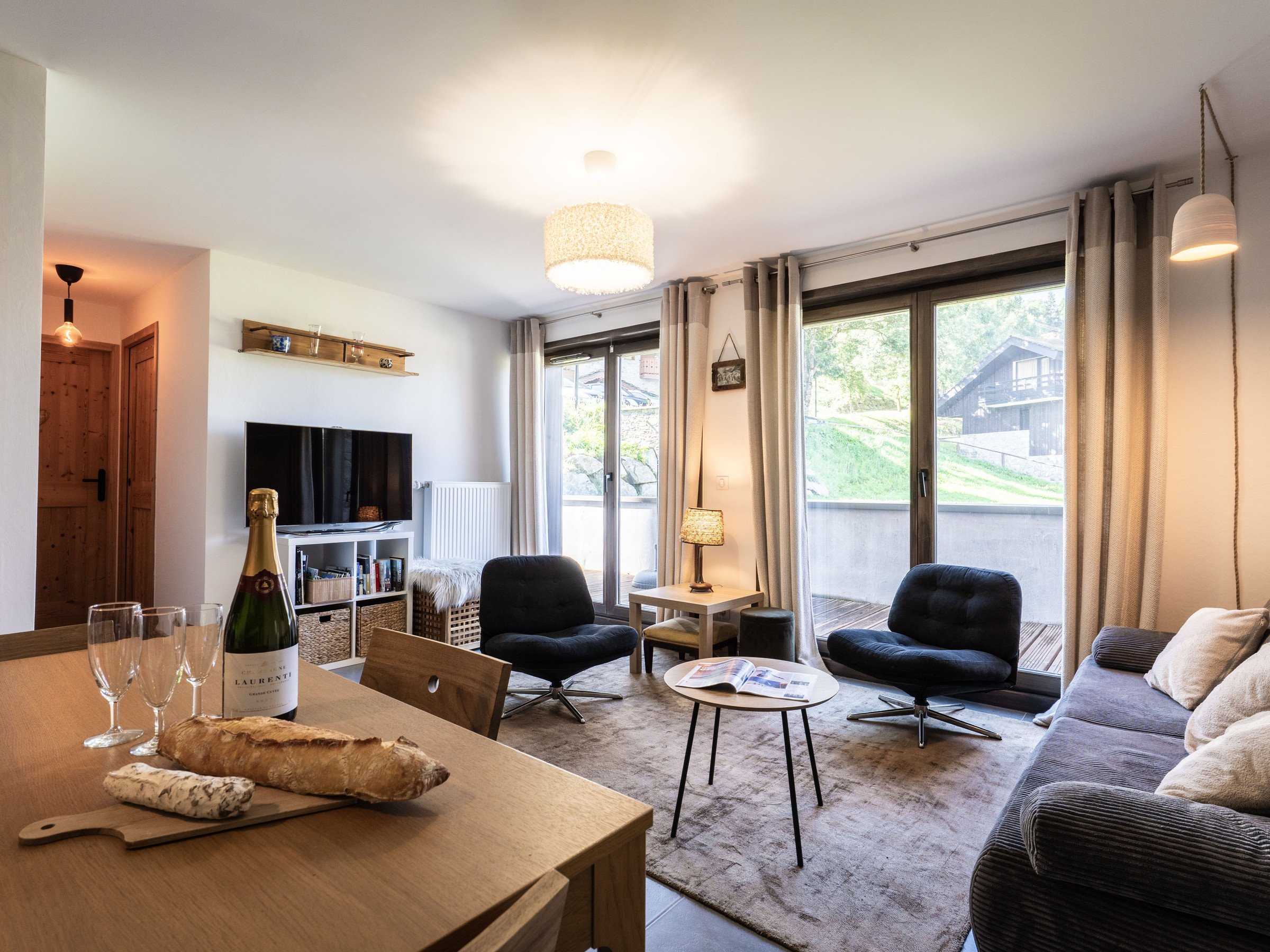 Appartement 3 kamers 4 personen met balkon - Résidence LE CHALET MARTIN - Plagne Montalbert