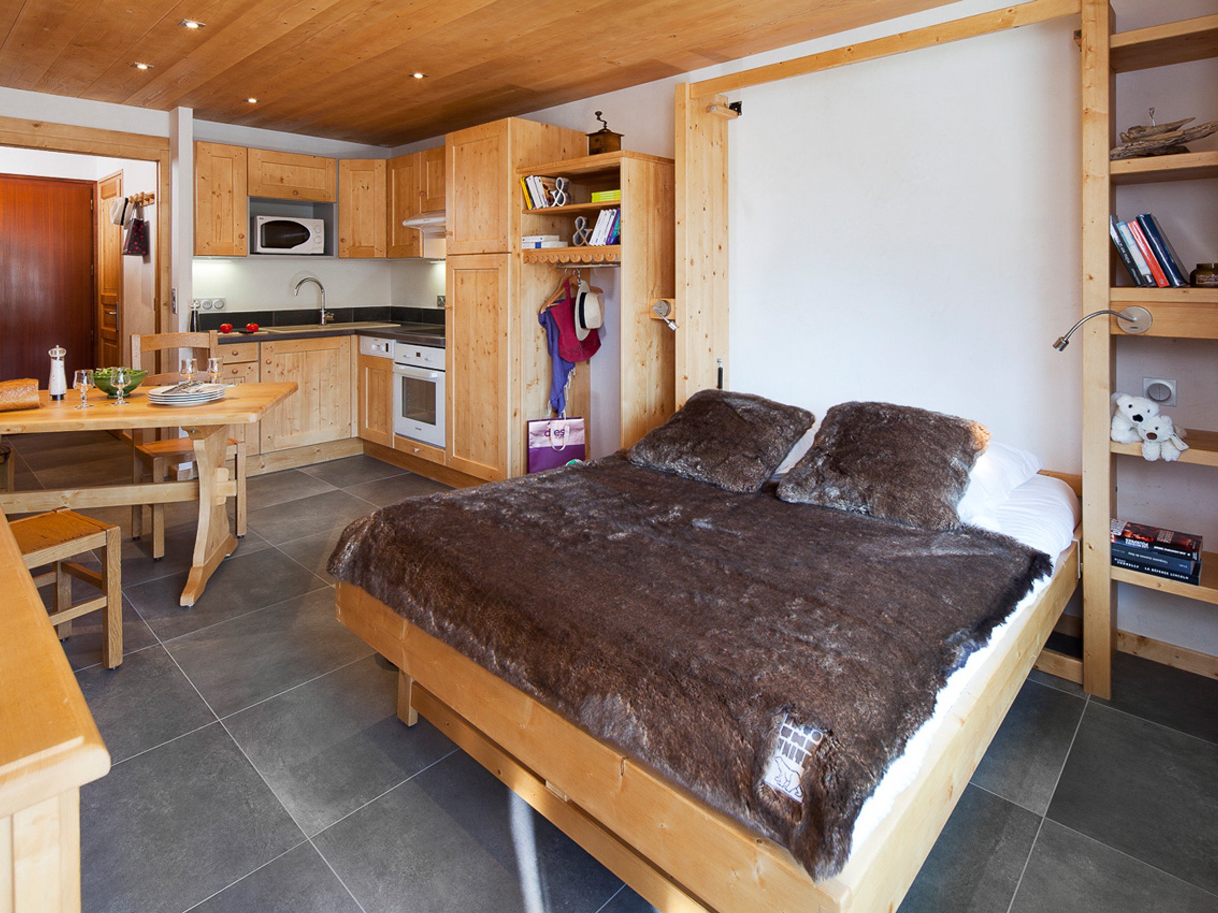 Studio for 4 people with hot tub - Résidence Forclaz - Le Grand Bornand