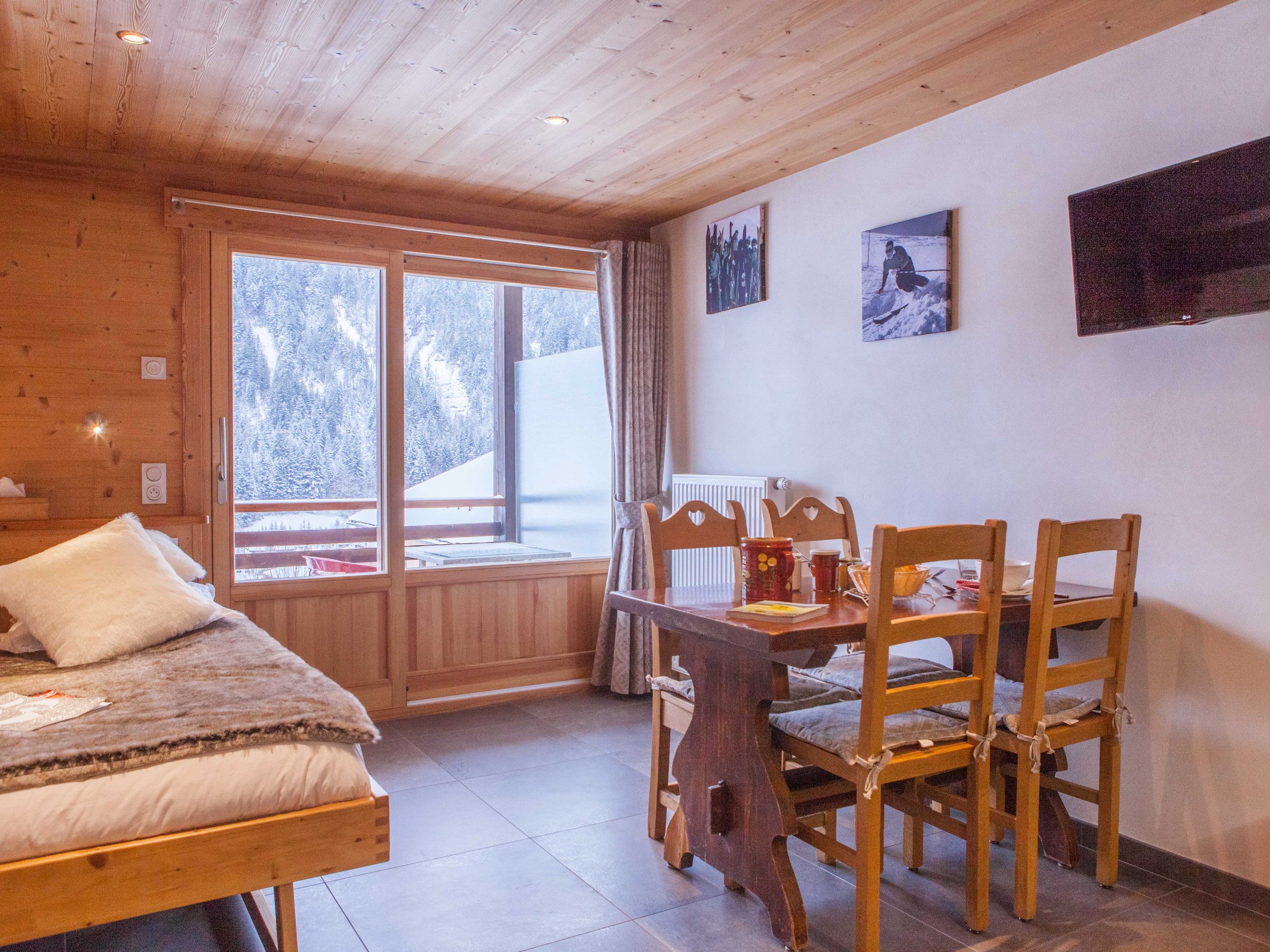 Studio for 4 people with hot tub - Résidence Beauregard - Le Grand Bornand