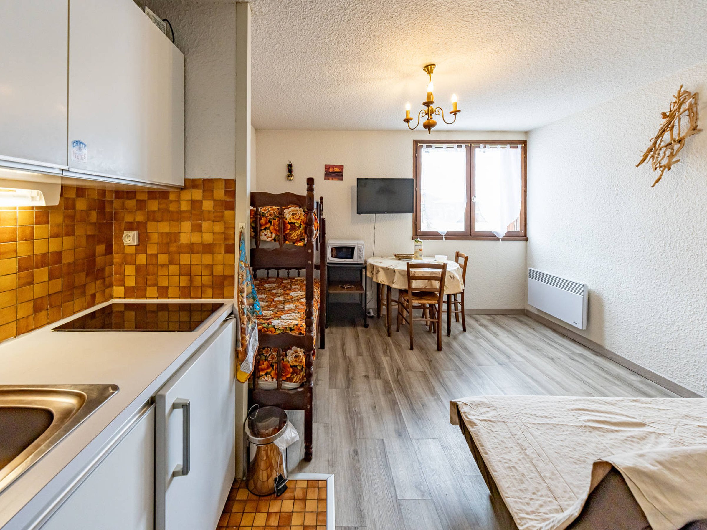 Studio 2 personen met balkon - Résidence Le Grand Mas - Saint François Longchamp