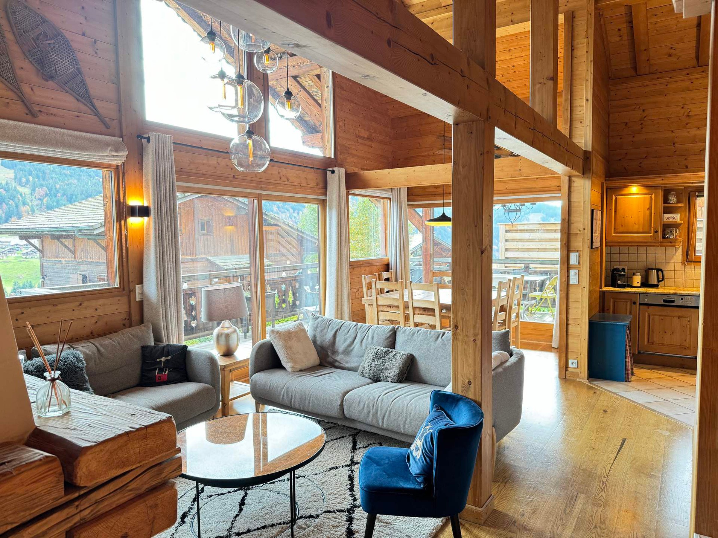 Chalet 6 pièces 10 personnes avec bain à remous - CHALET MARGUERITE - Les Gets