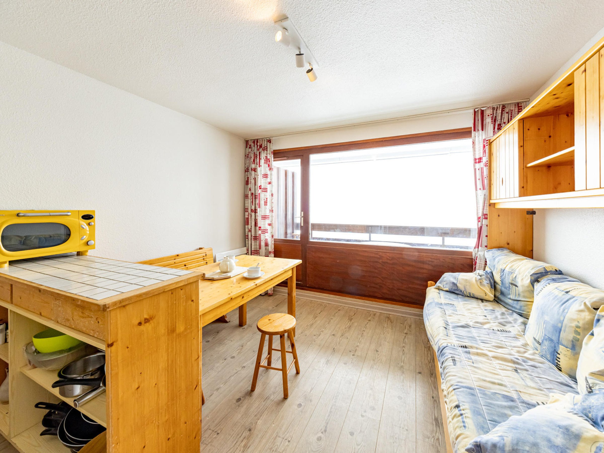 Studio 2 kamers 5 personen met balkon - Résidence Le Sorbier - Saint François Longchamp