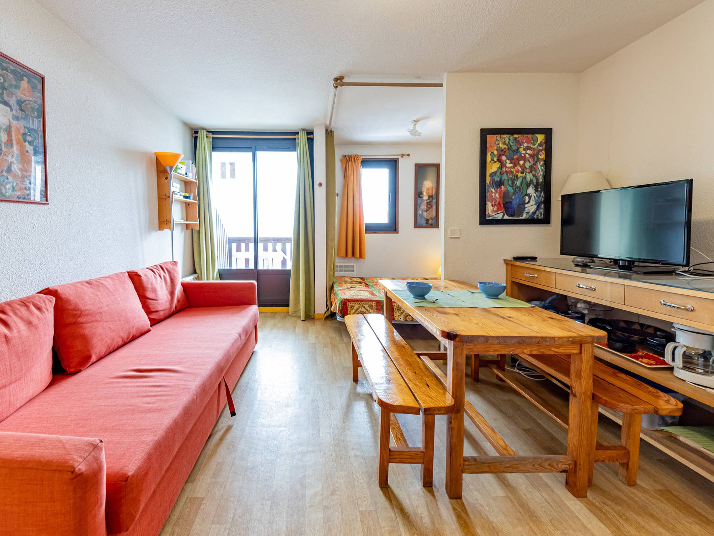 Studio 5 personnes avec balcon - Résidence Le Grand Domaine - Saint François Longchamp