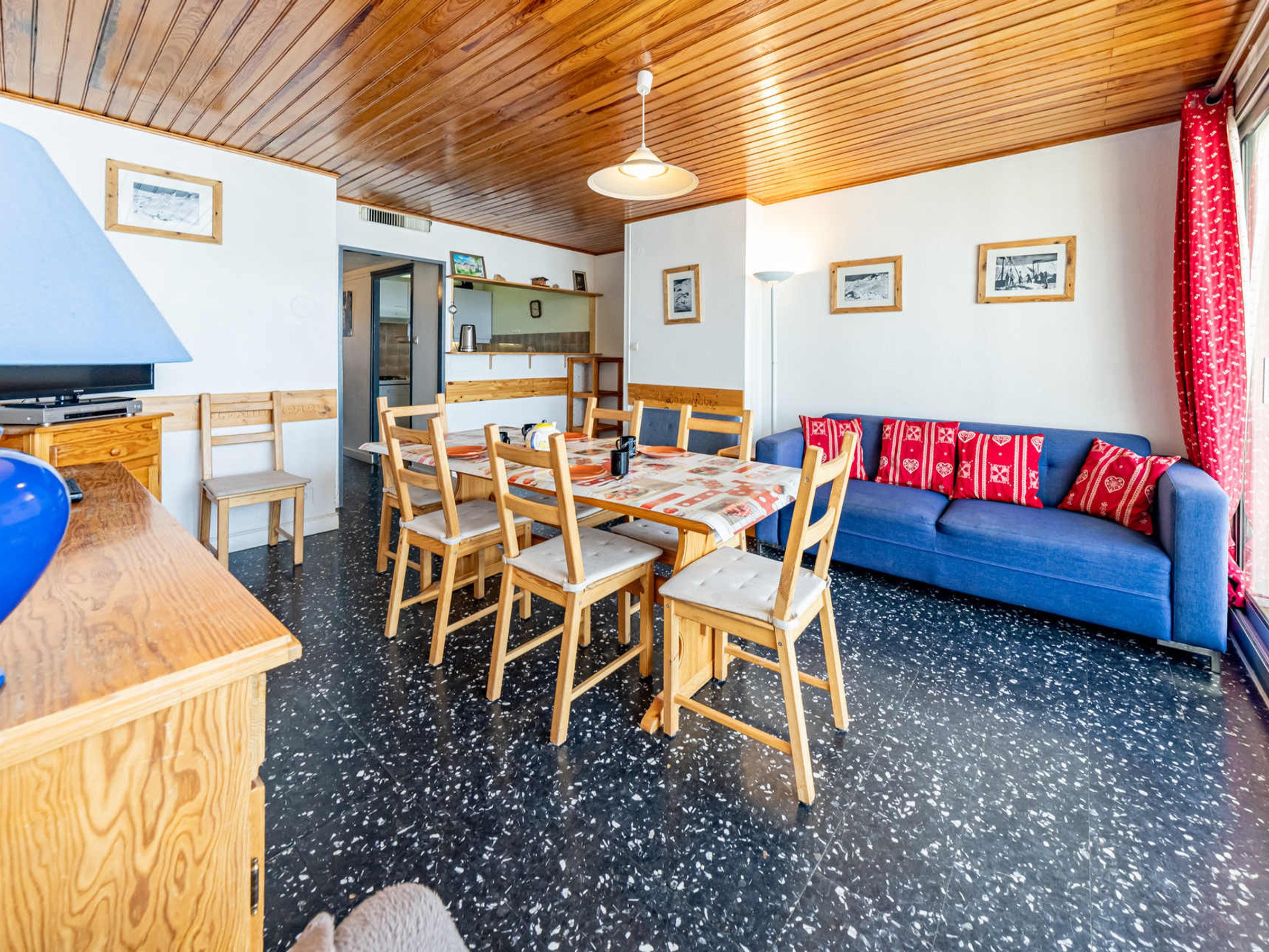 Appartement 3 pièces 8 personnes avec balcon - Résidence Le Montjoie - Saint François Longchamp