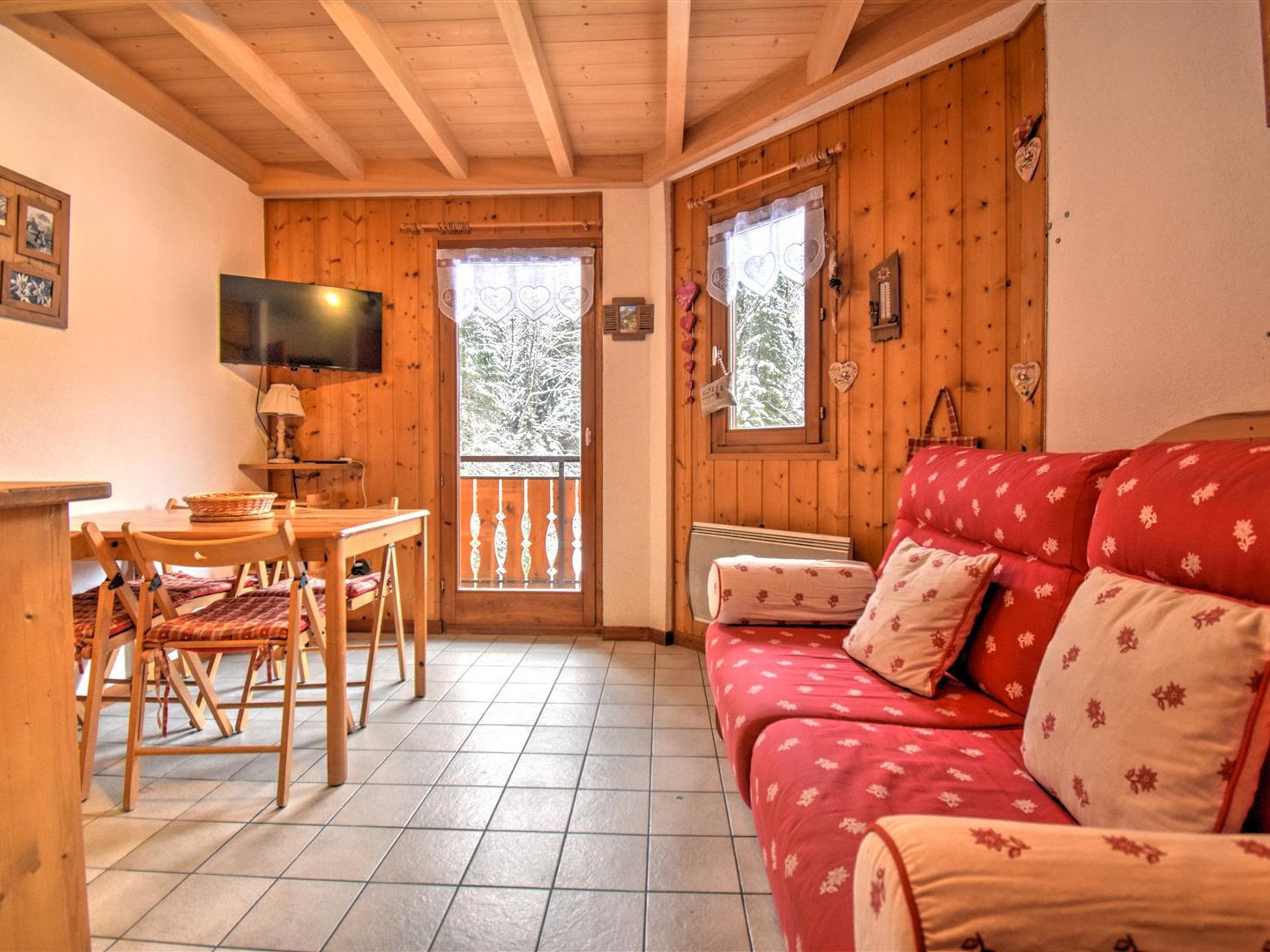Appartement 2 pièces 4 personnes avec balcon - Résidence LE VIEUX MOULIN - Morzine