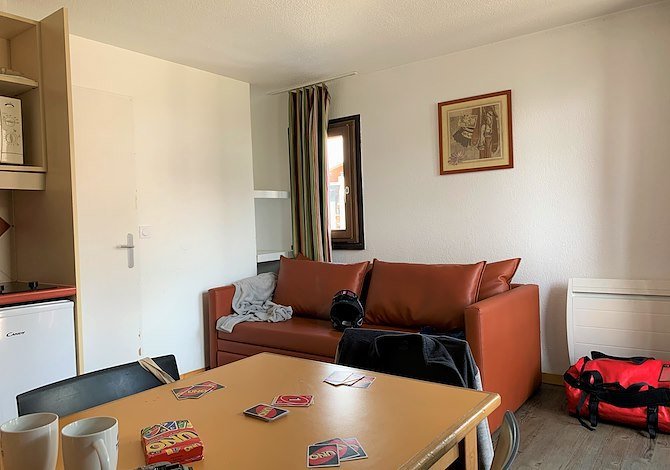 2 Pièces 6 personnes Bâtiment A2 - Résidence La Muzelle : séjour Ski et Fête - Adultes Only - Les Deux Alpes Venosc