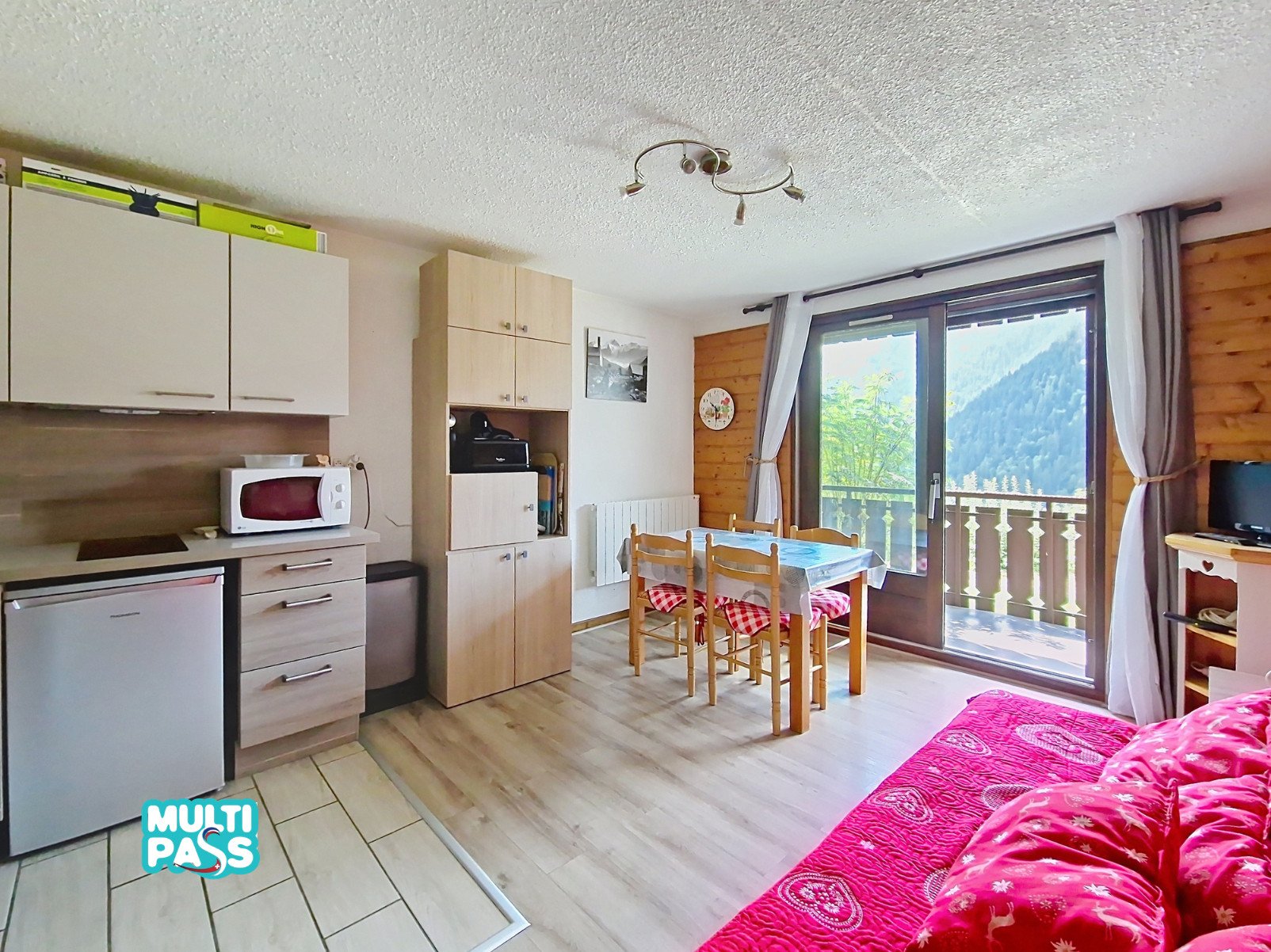 Studio 4 personen met uitzicht op de bergen - Studio Corina CN11 QUIET & MOUNTAIN 4 Pers. - Châtel