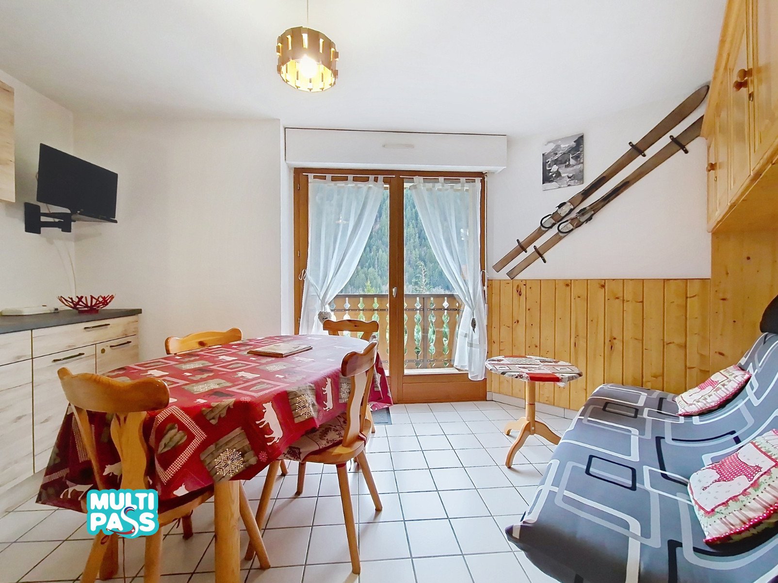 2 kamers 4 personen met uitzicht op de bergen - Appartement Jonquilles JQM2  SUNNY  & VIEW 4 pers. - Châtel