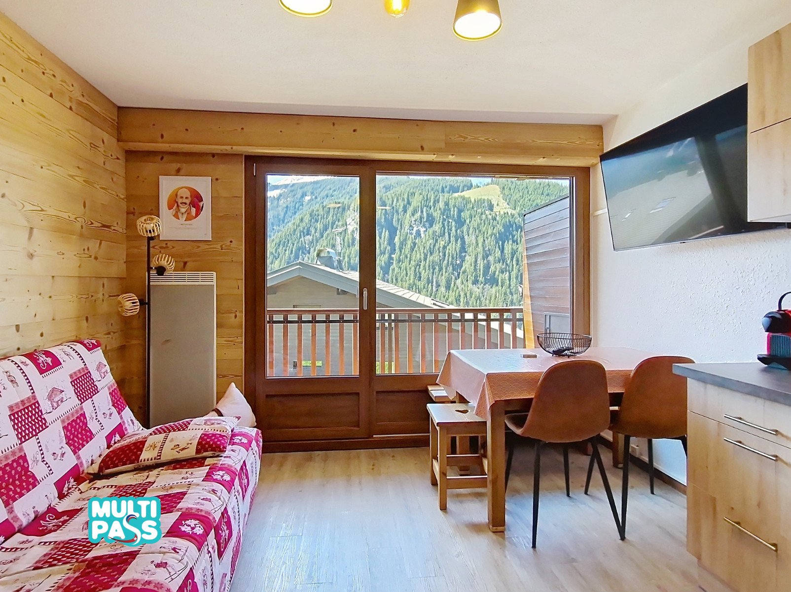2 kamers 4 personen uitzicht op de bergen - Appartement Joran JR6 MOUNTAIN & NATURE 4 Pers. - Châtel
