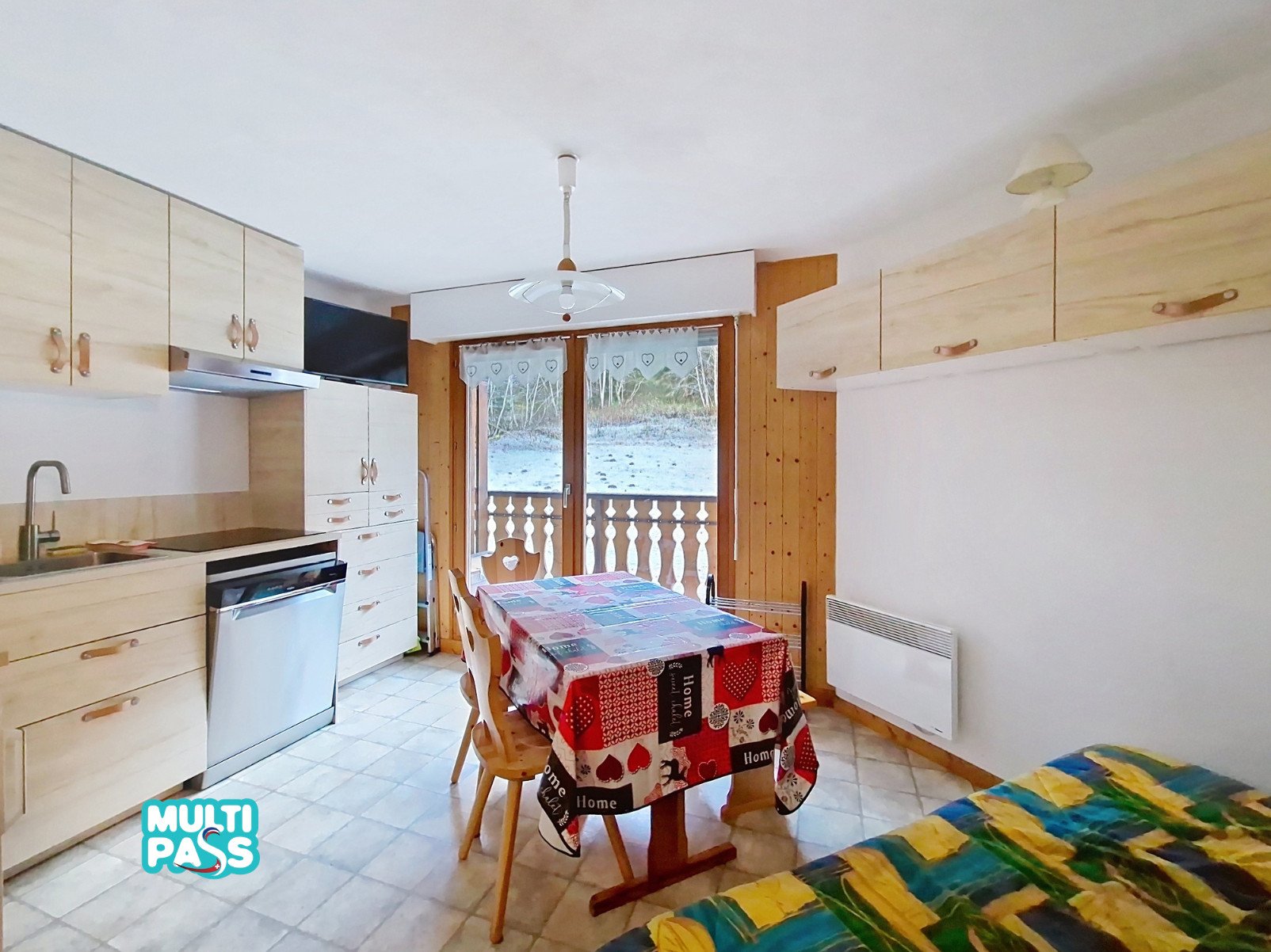 2 pièces 4 personnes vue montagne - Appartement Violettes VL12  SKI & NATURE 4 Pers - Châtel