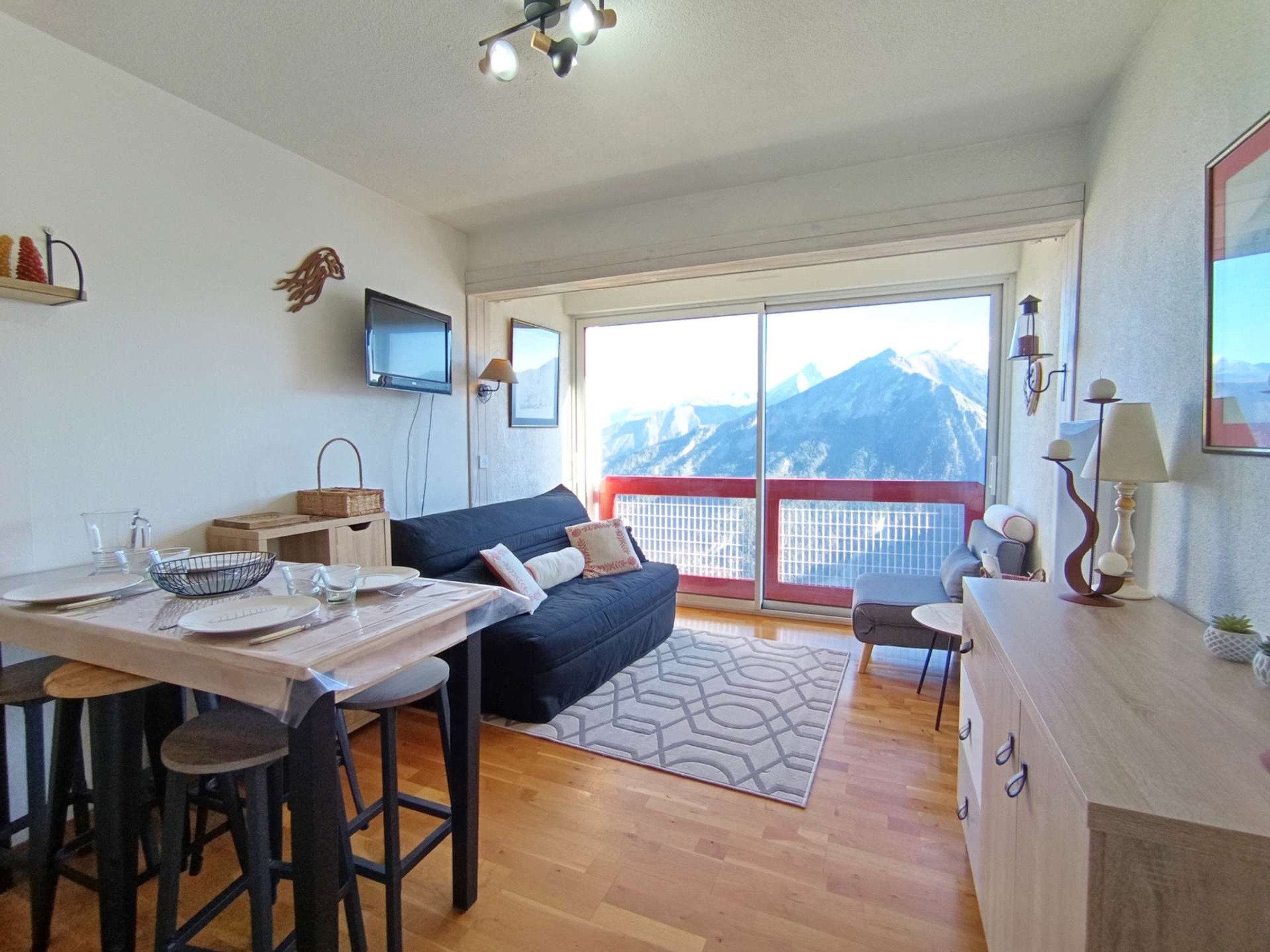 Studio 4 personnes - Résidence LES CRETES BLANCHES  - Saint Lary Soulan