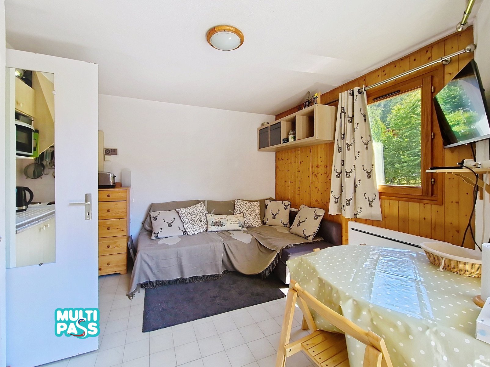 Studio 3 personnes vue montagne - Studio Christina CR19 FAMILY & MOUNTAIN 3 Pers. - Châtel