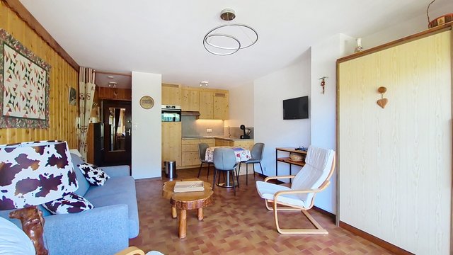 Studio Champs Fleuris CFS7 COSY & VIEW 3 Pers. - Châtel