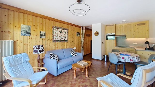 Studio Champs Fleuris CFS7 COSY & VIEW 3 Pers. - Châtel