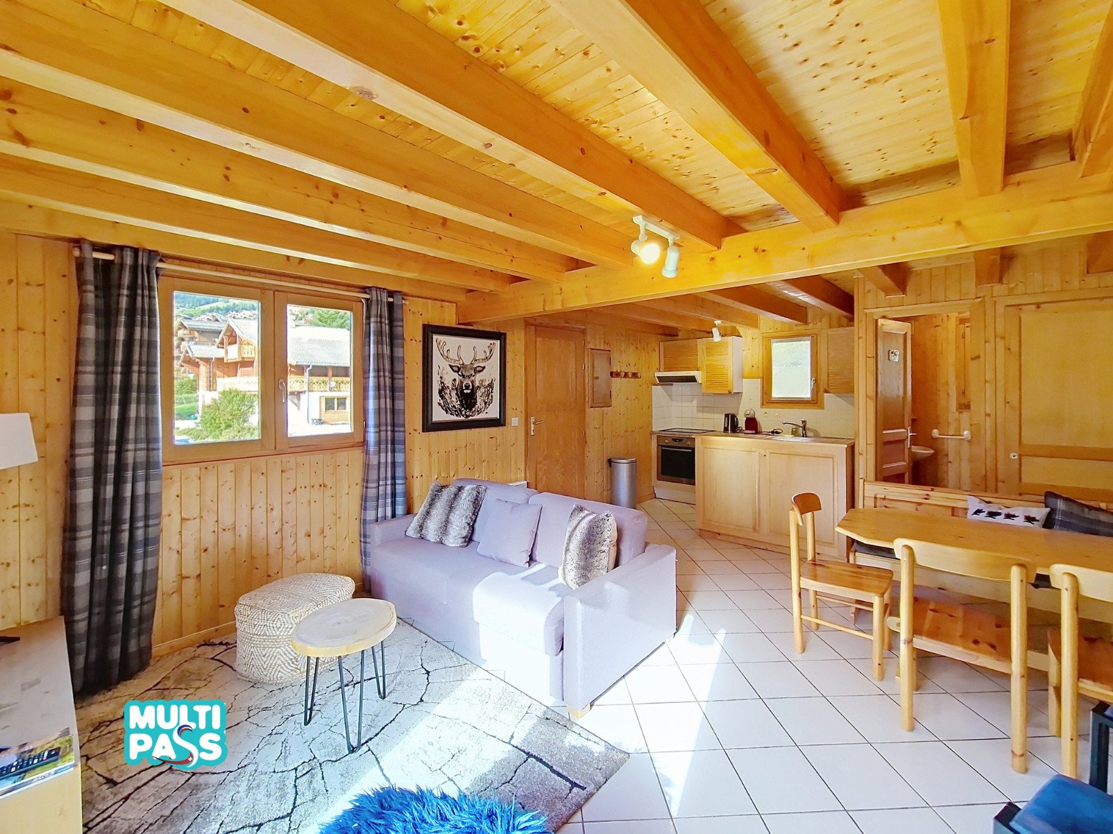 2 pièces 5 personnes vue montagne - Chalet Chalet Ecureuil ECR CHARMING & NATURE 5 Pers. - Châtel