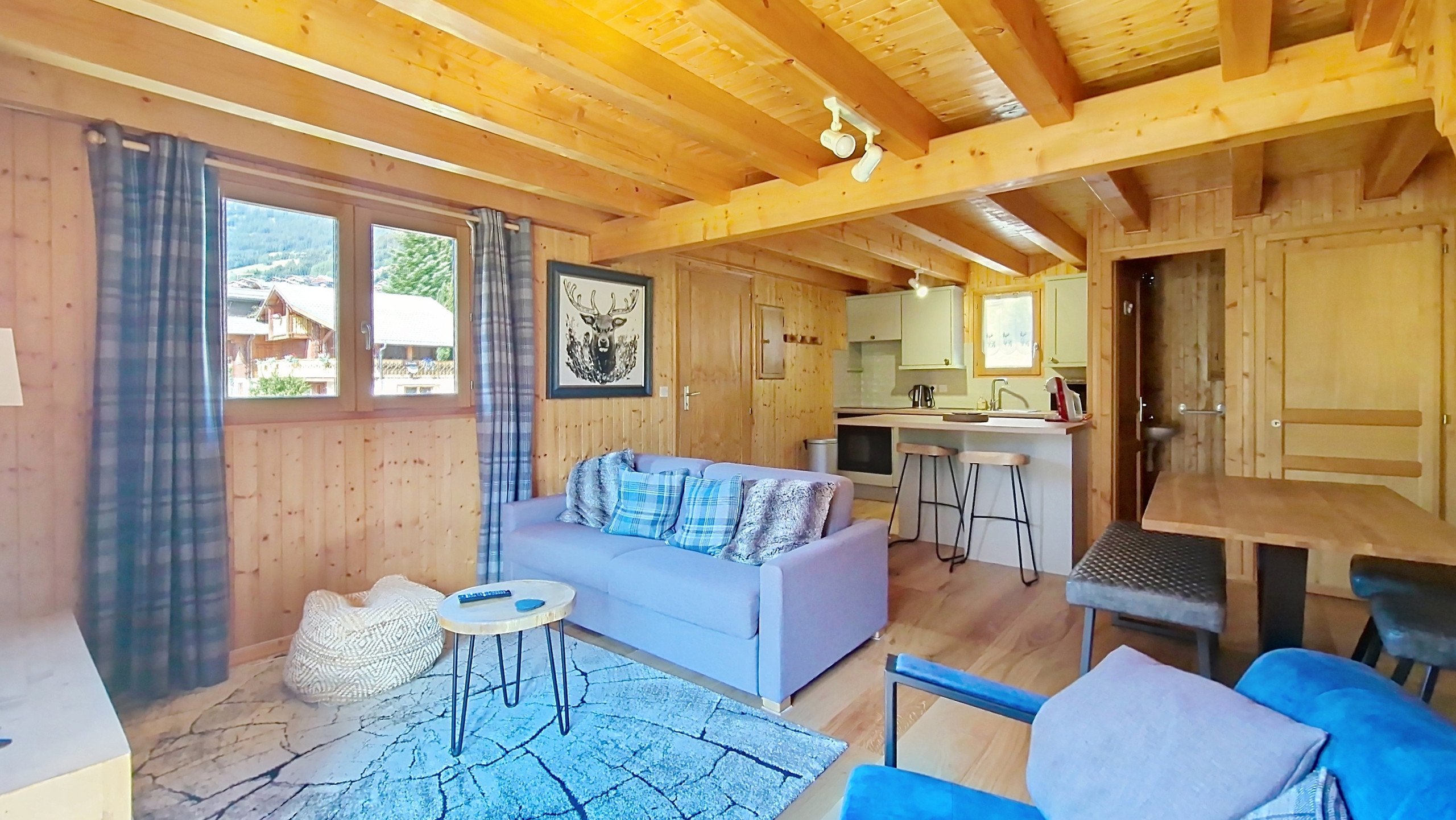 2 kamers 5 personen uitzicht op bergen - Chalet Chalet Ecureuil ECR CHARMING & NATURE 5 Pers. - Châtel