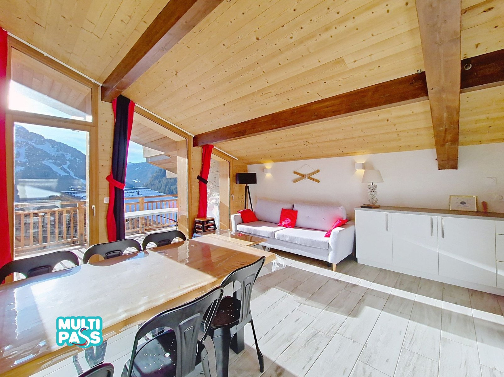 2 pièces 6 personnes vue montagne - Appartement Crémaillère CL402 MODERN & CENTER 6 Pers. - Châtel