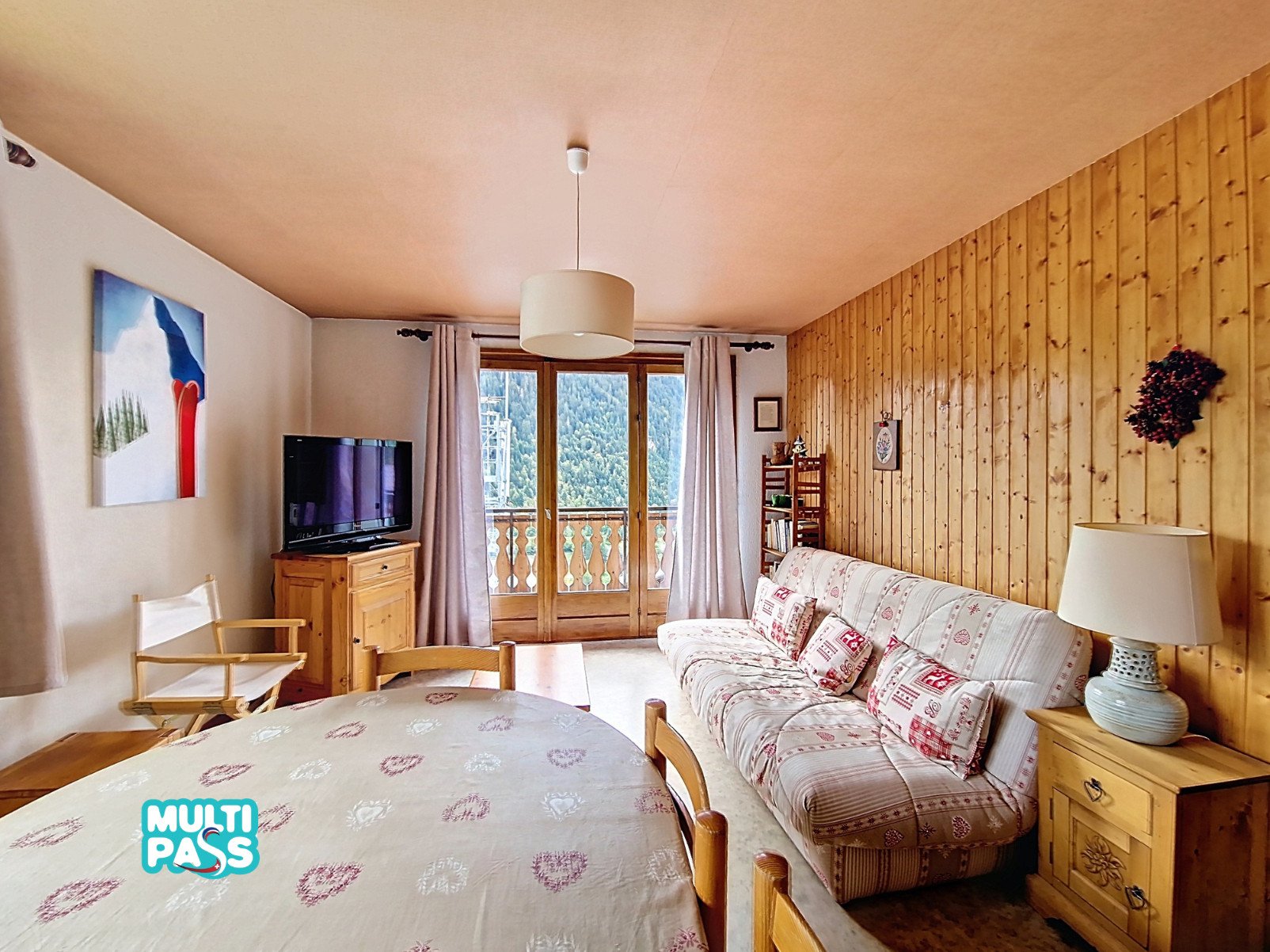 3 kamers 6 personen uitzicht op de bergen - Appartement Grépon GP6  CENTER & MOUNTAIN 6 Pers. - Châtel