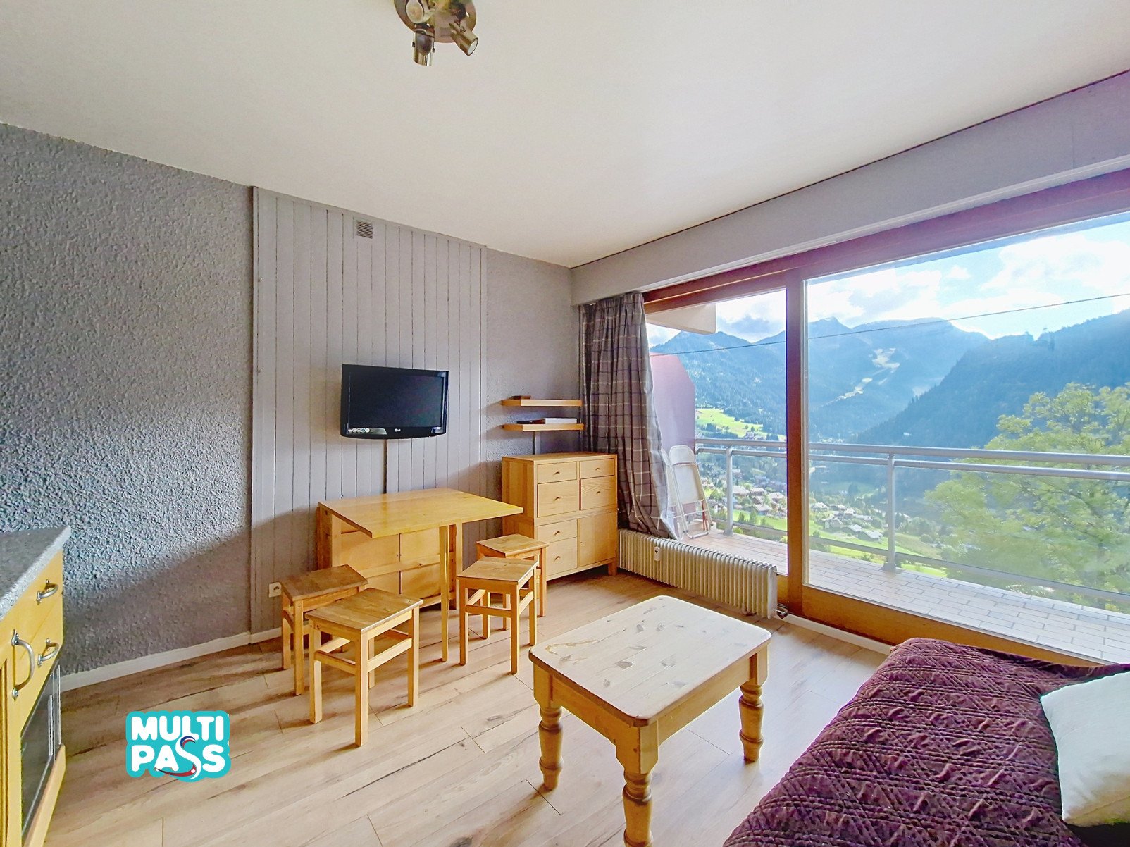 Studio 2 personnes vue montagne - Studio SOLARIUM SR19 SUNNY & VIEW 2 Pers. - Châtel