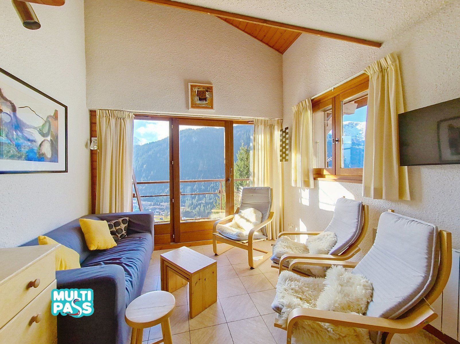 2 pièces 5 personnes vue montagne - Appartement Barbessine BBB11 SUN & CHAIR LIFT 5 Pers. - Châtel
