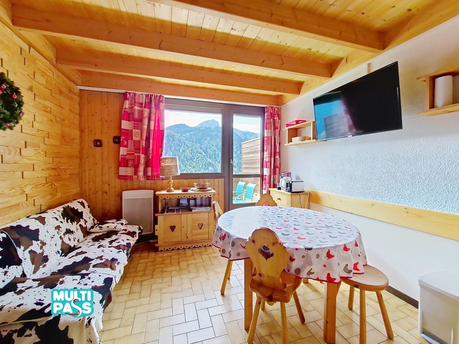 3 kamers 6 personen met uitzicht op de berg - Appartement Hameau des 4 Saisons HSG226 MOUNTAIN & VIEW 6 Pers - Châtel